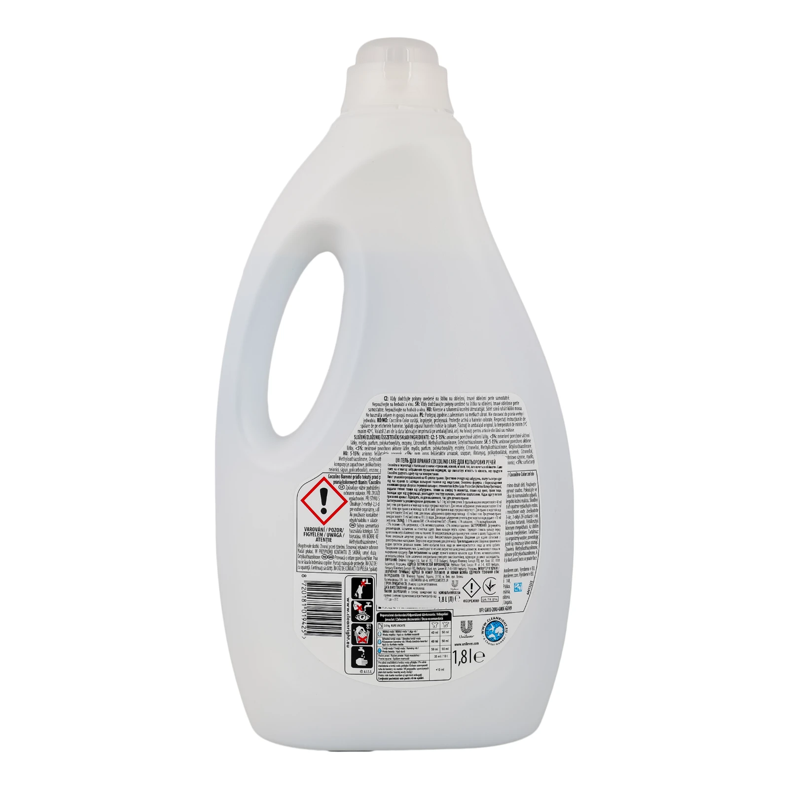 Гель для прання Coccolino Care Color 1.8л Фото №:2