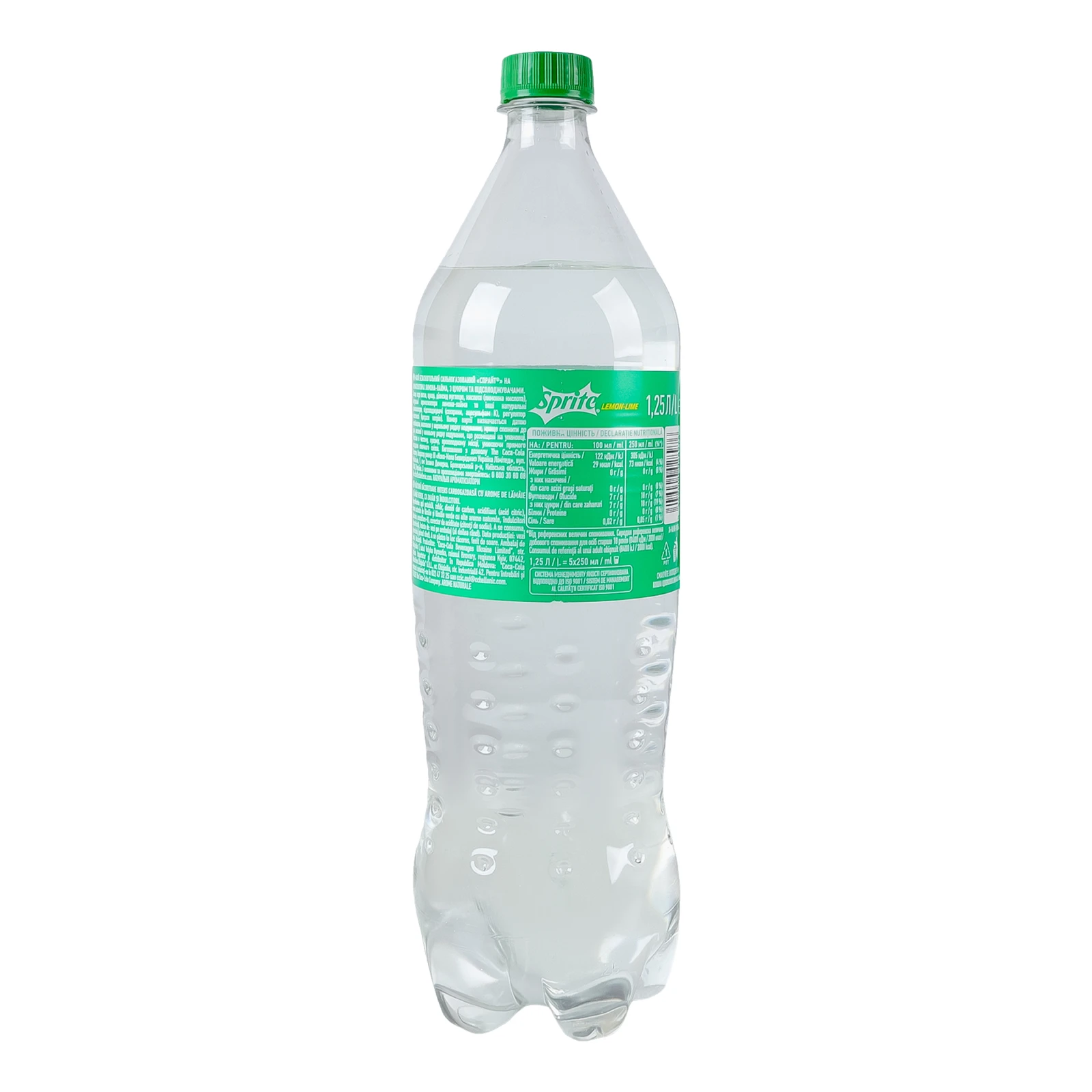 Напій Sprite сильногазований 1.25л Фото №:2