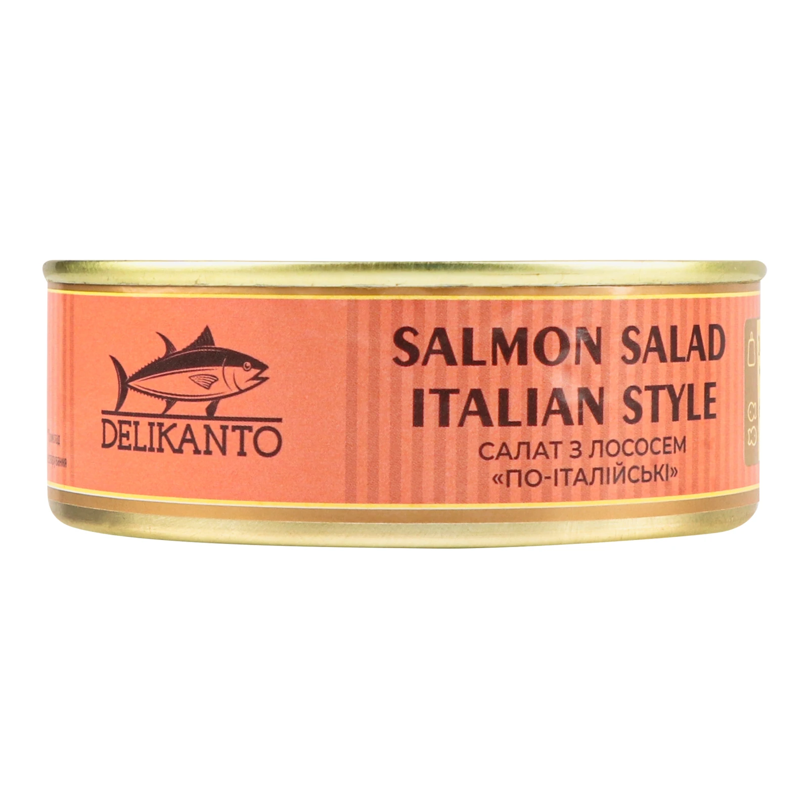 Салат Delikanto По-італійськи з лососем 240г Фото №:1