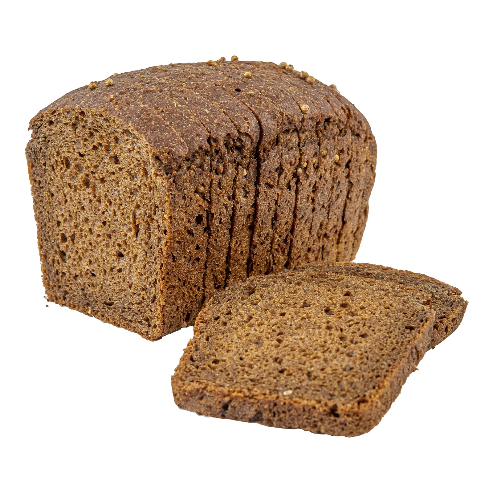 Хліб Горбушка Бородіно нарізаний 400г Фото №:1