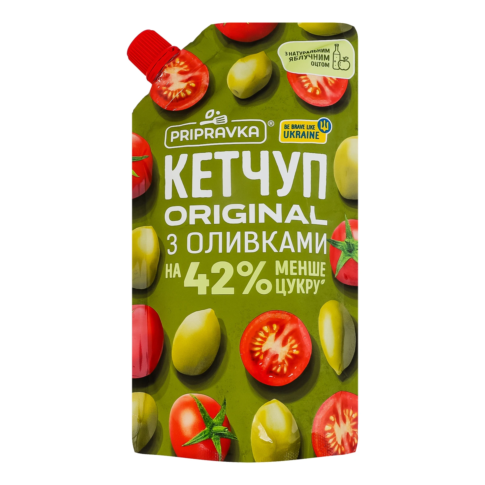 Кетчуп Pripravka Original з оливками  пастеризований 250г Фото №:1