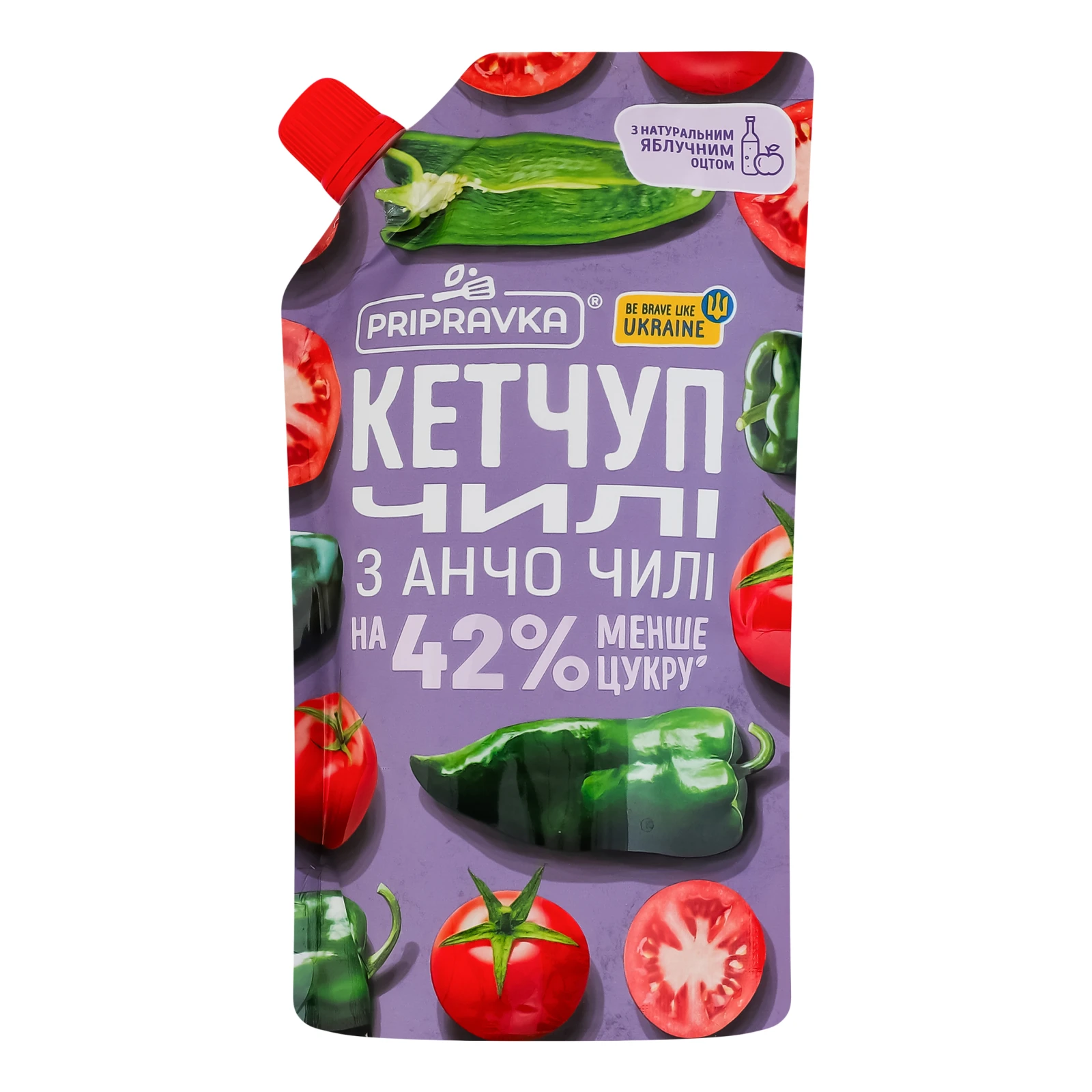 Кетчуп Pripravka Чилі з анчо чилі пастеризований 250г Фото №:1