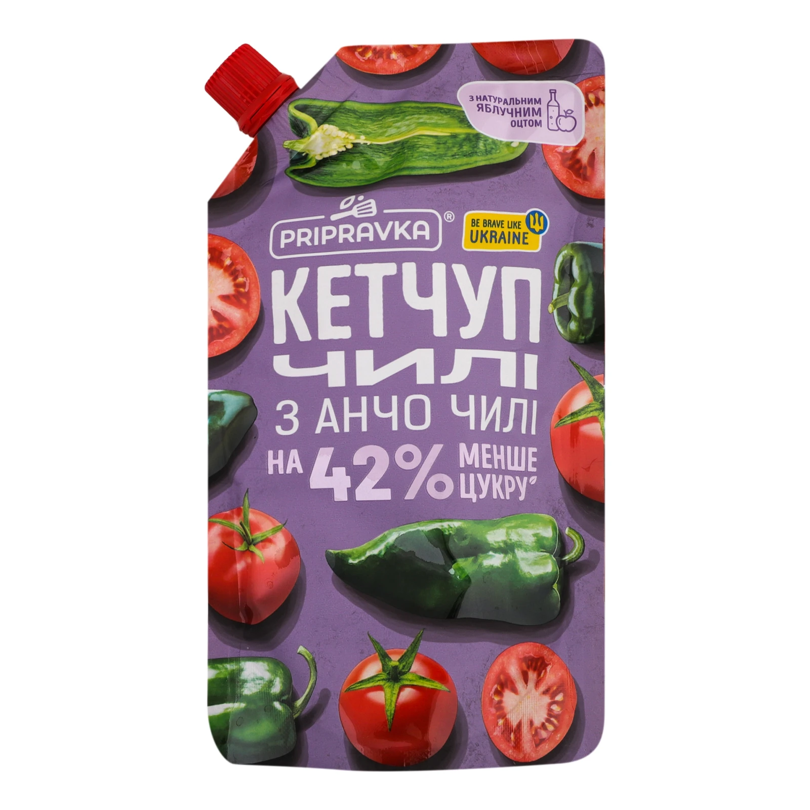 Кетчуп Pripravka Чилі з анчо чилі пастеризований 250г Фото №:1