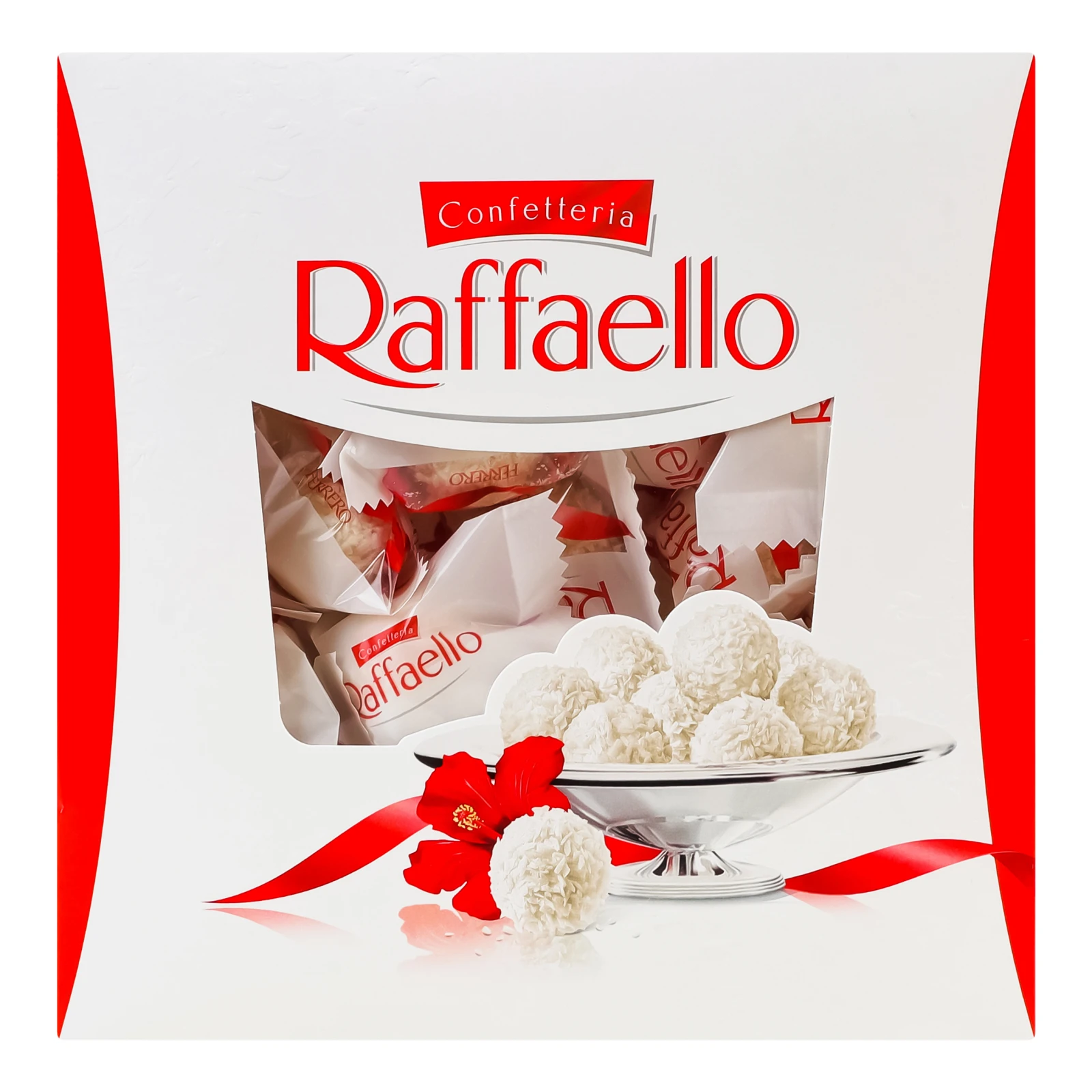 Цукерки Raffaello хрусткі у кокосовій стружці з цілим мигдальним горіхом 260г Фото №:1