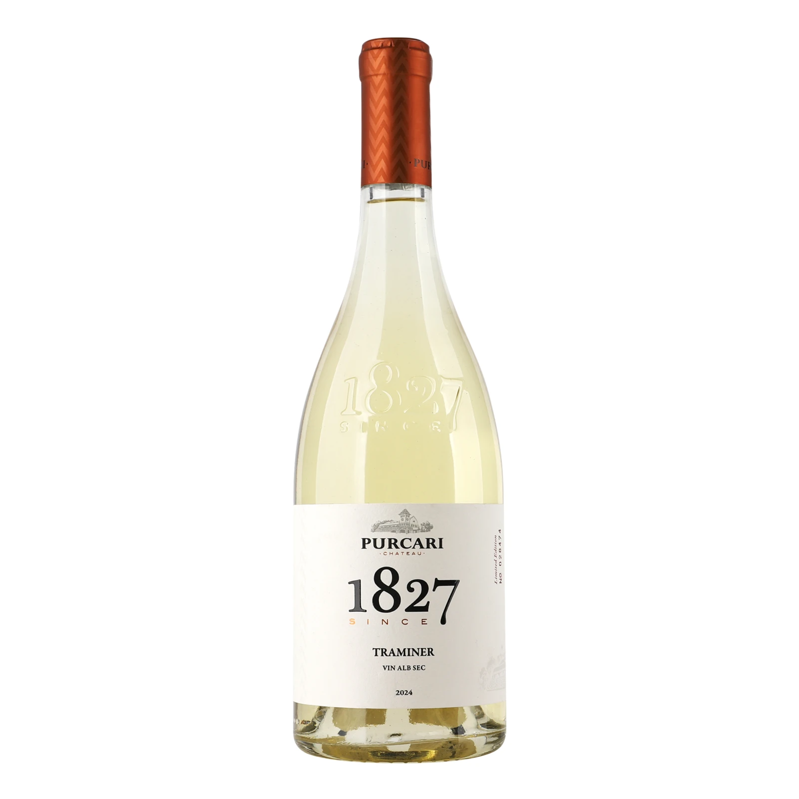 Вино Purcari Traminer De Purcari біле сухе 13.5% 0.75л
