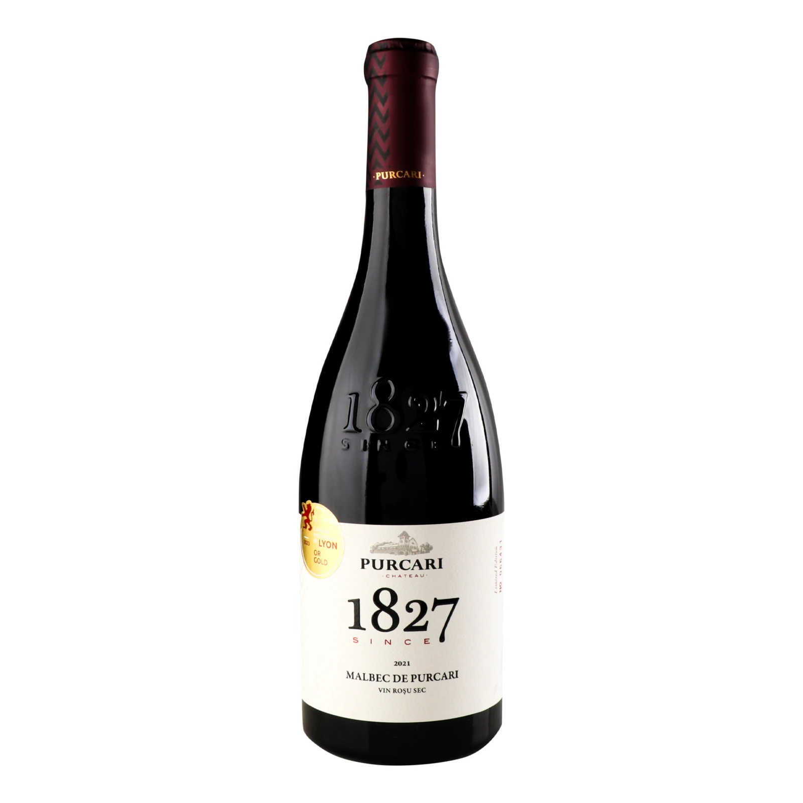 Вино Purcari Malbec De Purcari червоне сухе 13% 0.75л