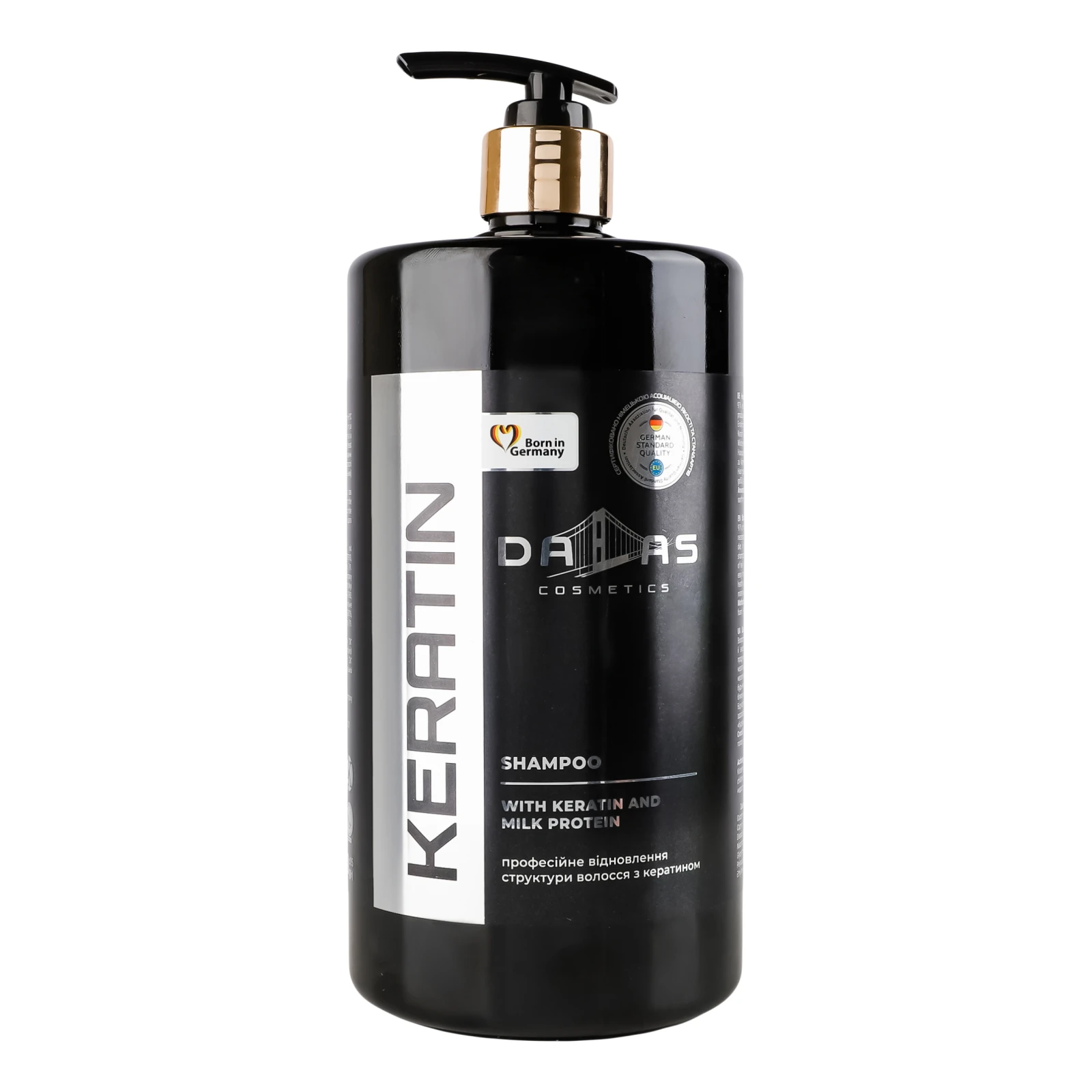 Шампунь для волосся Dalas Keratin з кератином і молочним протеїном 1кг Фото №:1