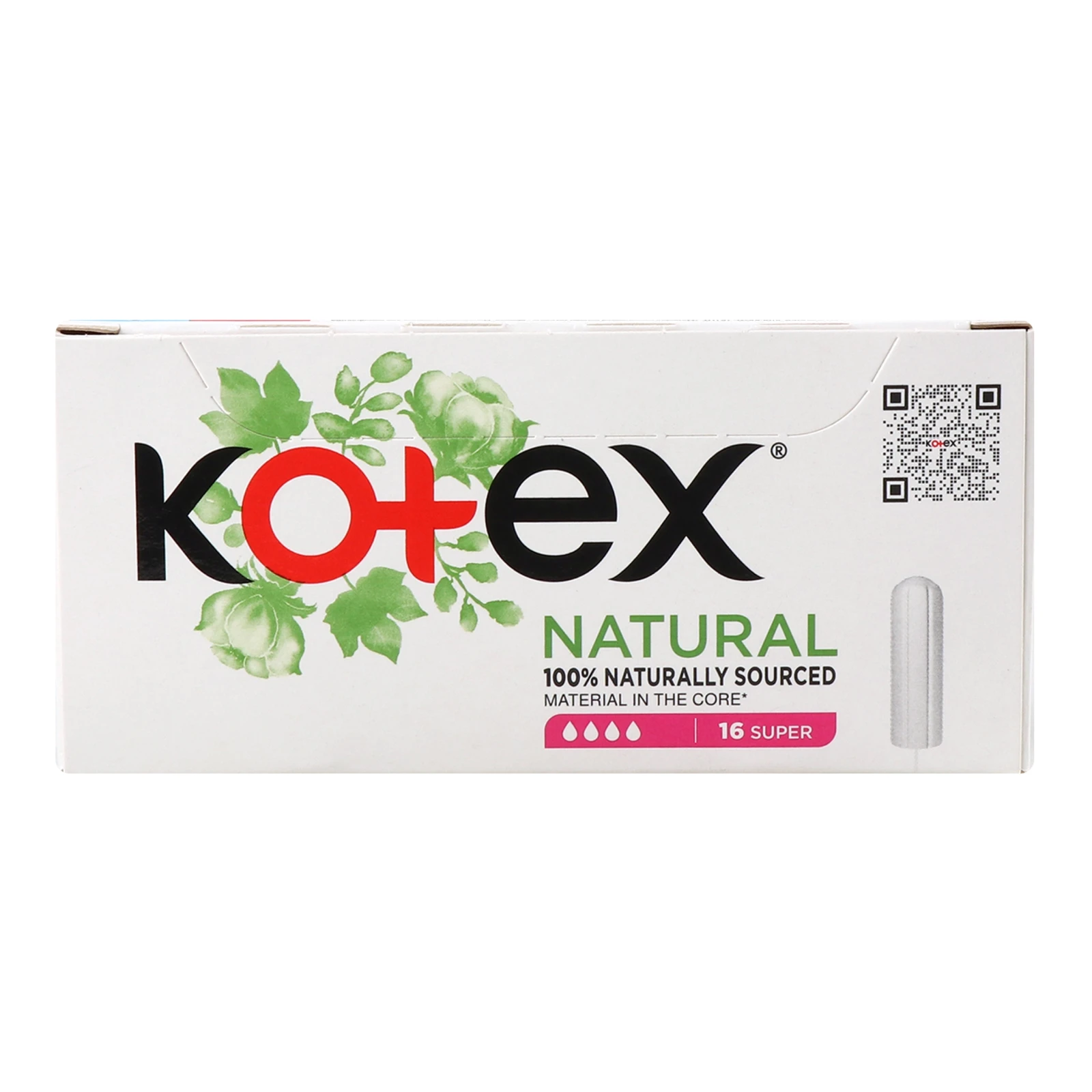 Тампони Kotex Natural Супер гігієнічні 16шт/уп Фото №:2