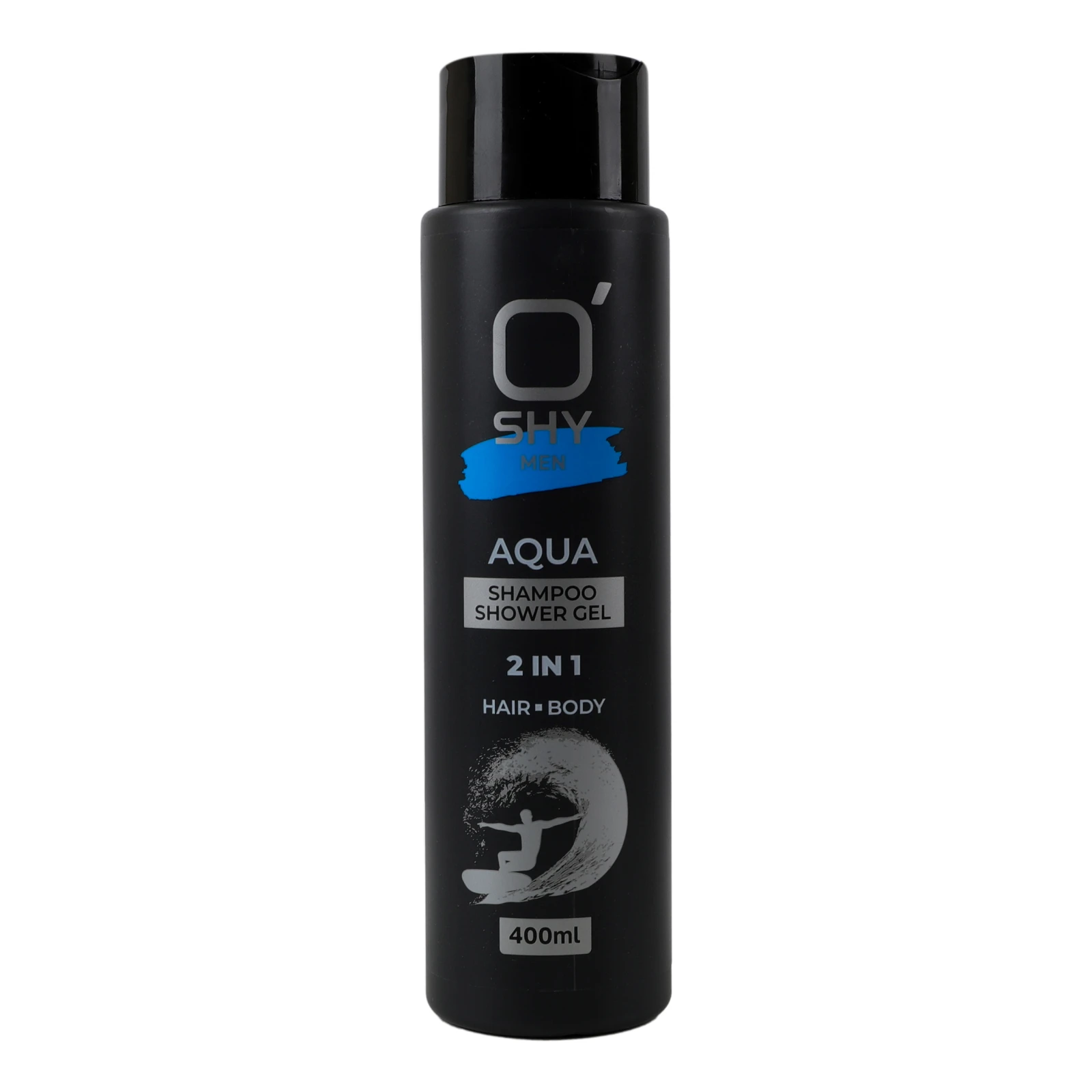 Шампунь-гель для душу O'shy Men Aqua 2in1 400мл Фото навігації №:1