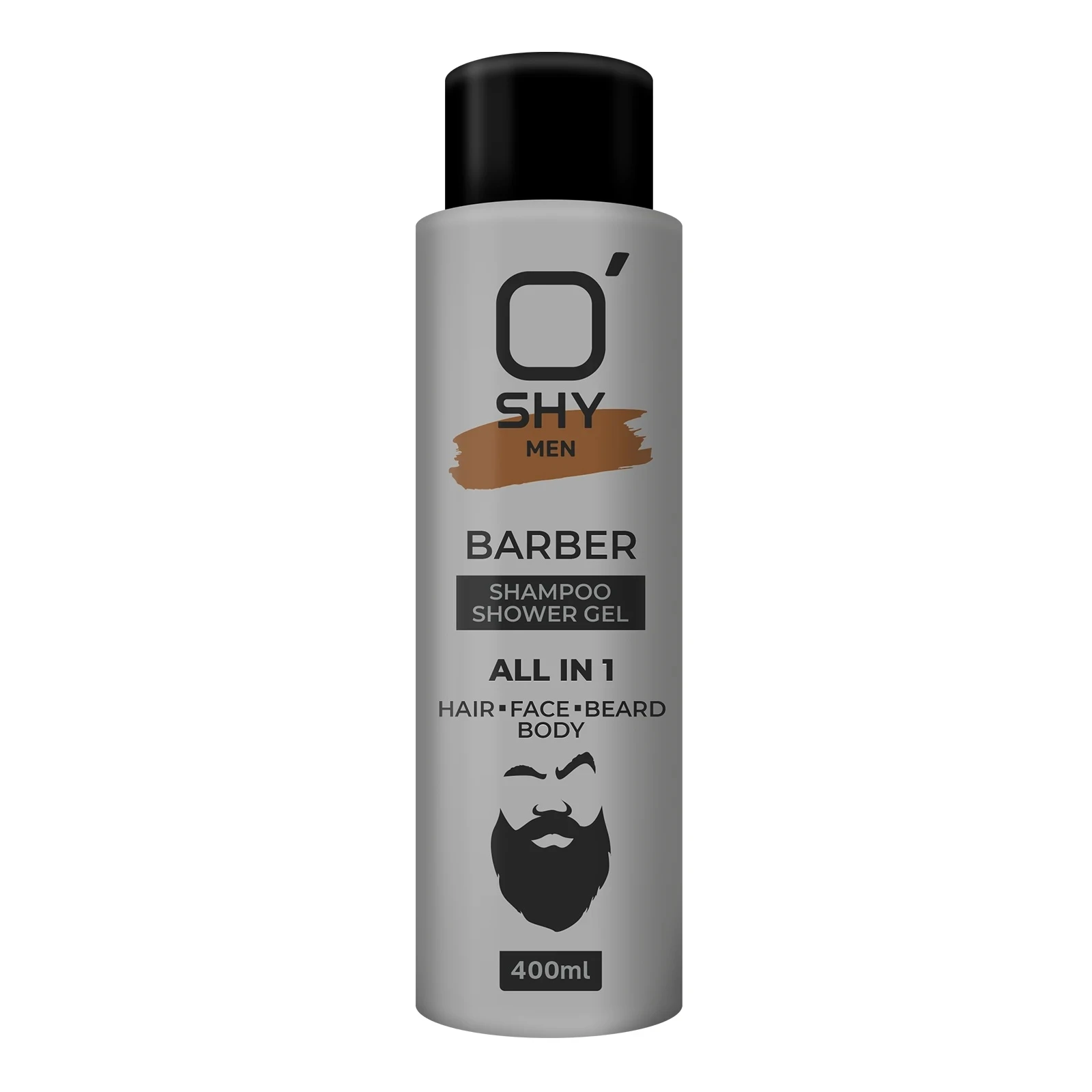 Шампунь-гель для душу O'shy Men Barber All in1 400мл Фото №:1