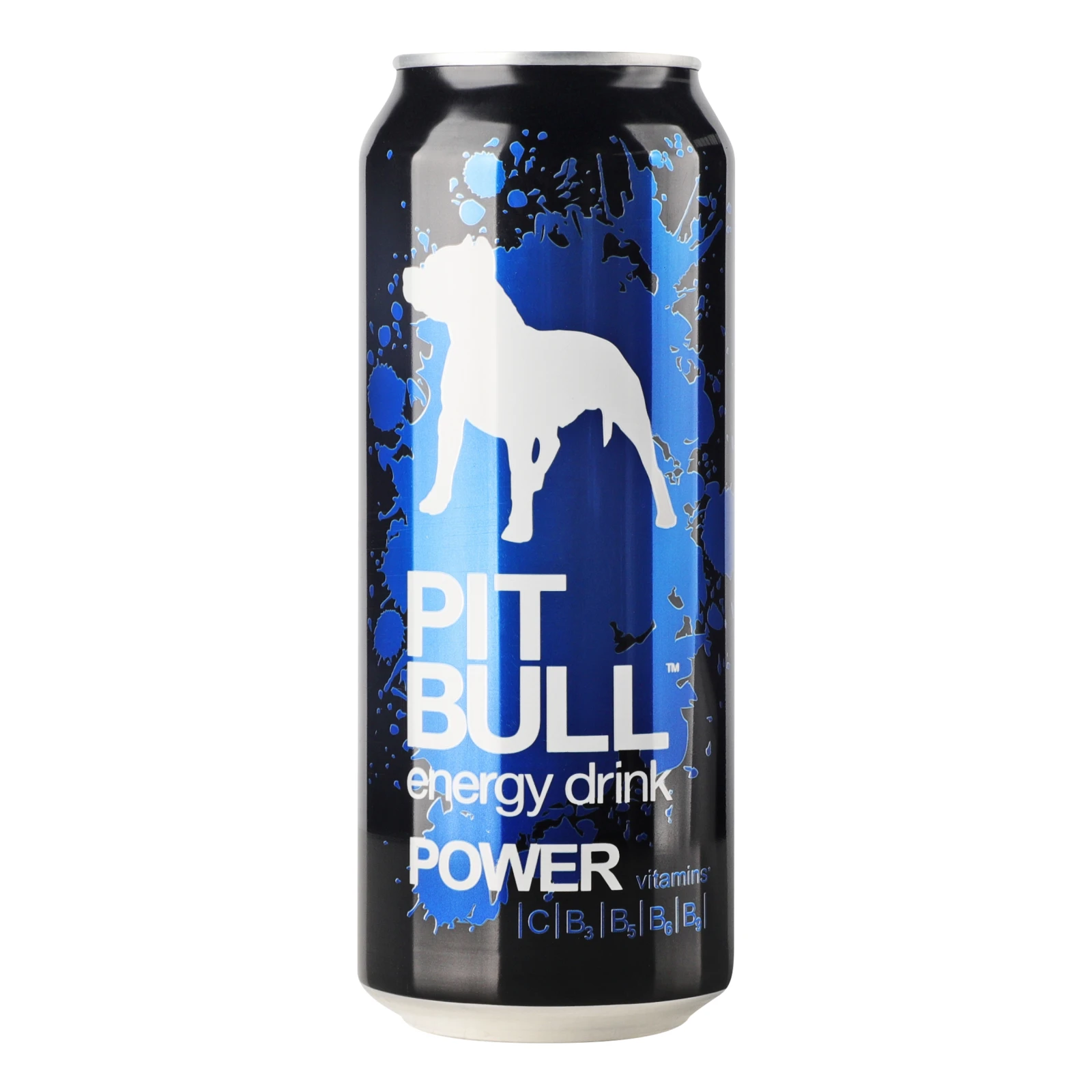 Напій енергетичний Pit Bull Power безалкогольний сильногазований 0.5л Фото навігації №:1