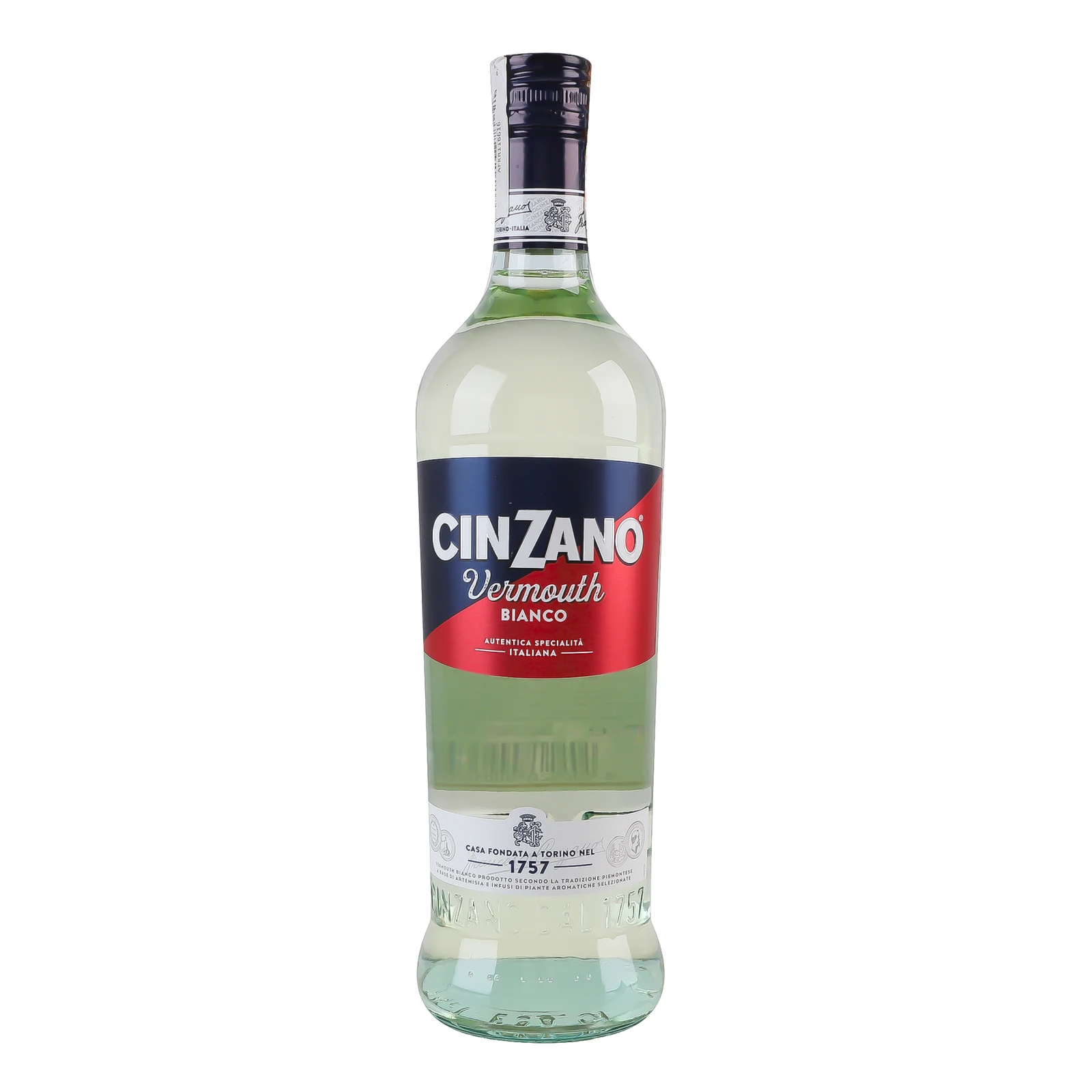 Вермут Cinzano Bianco лікерний білий 15% 0.75л Фото навігації №:1