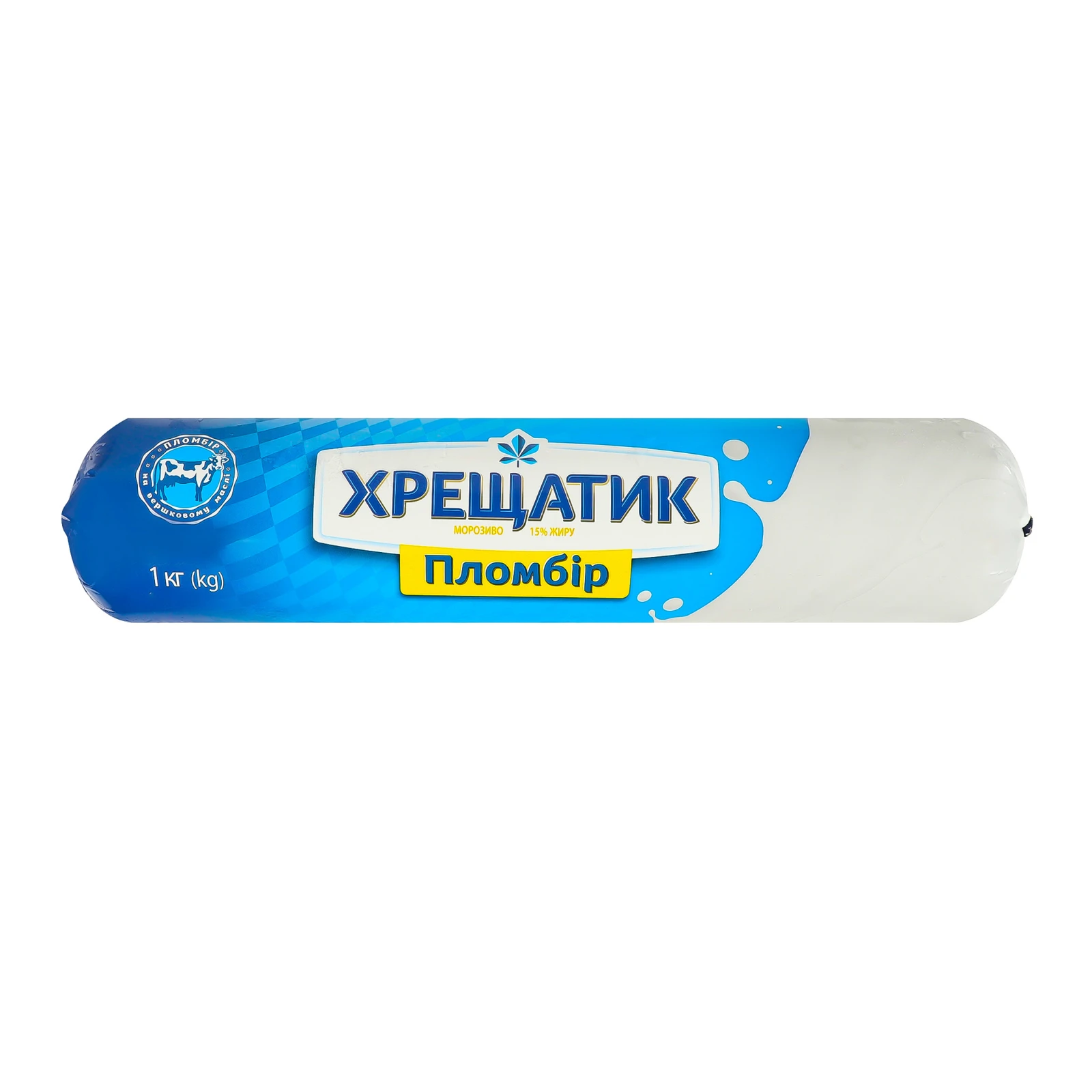 Морозиво Хрещатик пломбір 15% 1кг