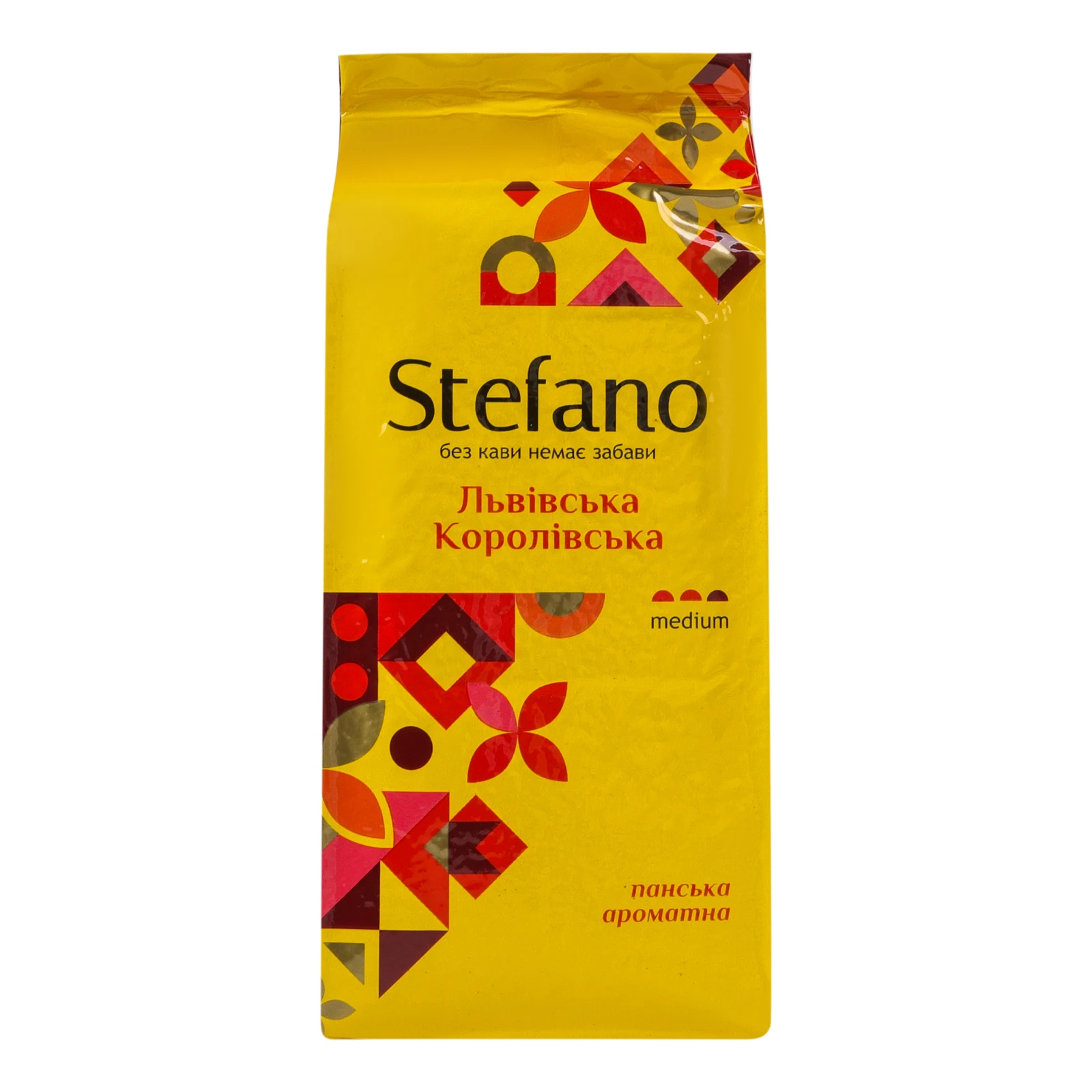 Кава Stefano Львівська Королівська натуральна смажена мелена 230г Фото №:1