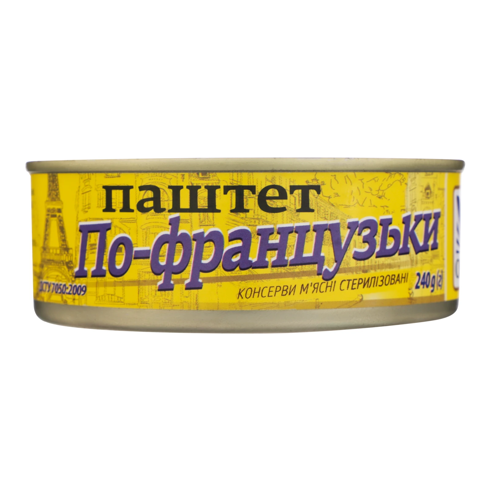 Паштет Онисс По-французьки 240г Фото №:1