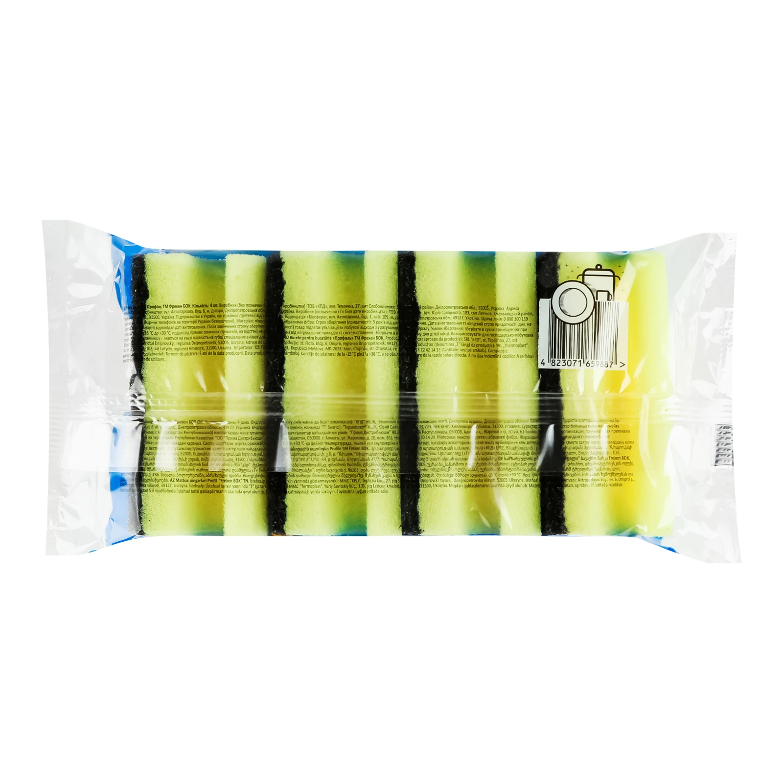 Губки кухонні Фрекен Бок Профіль 4шт/уп Фото №:2