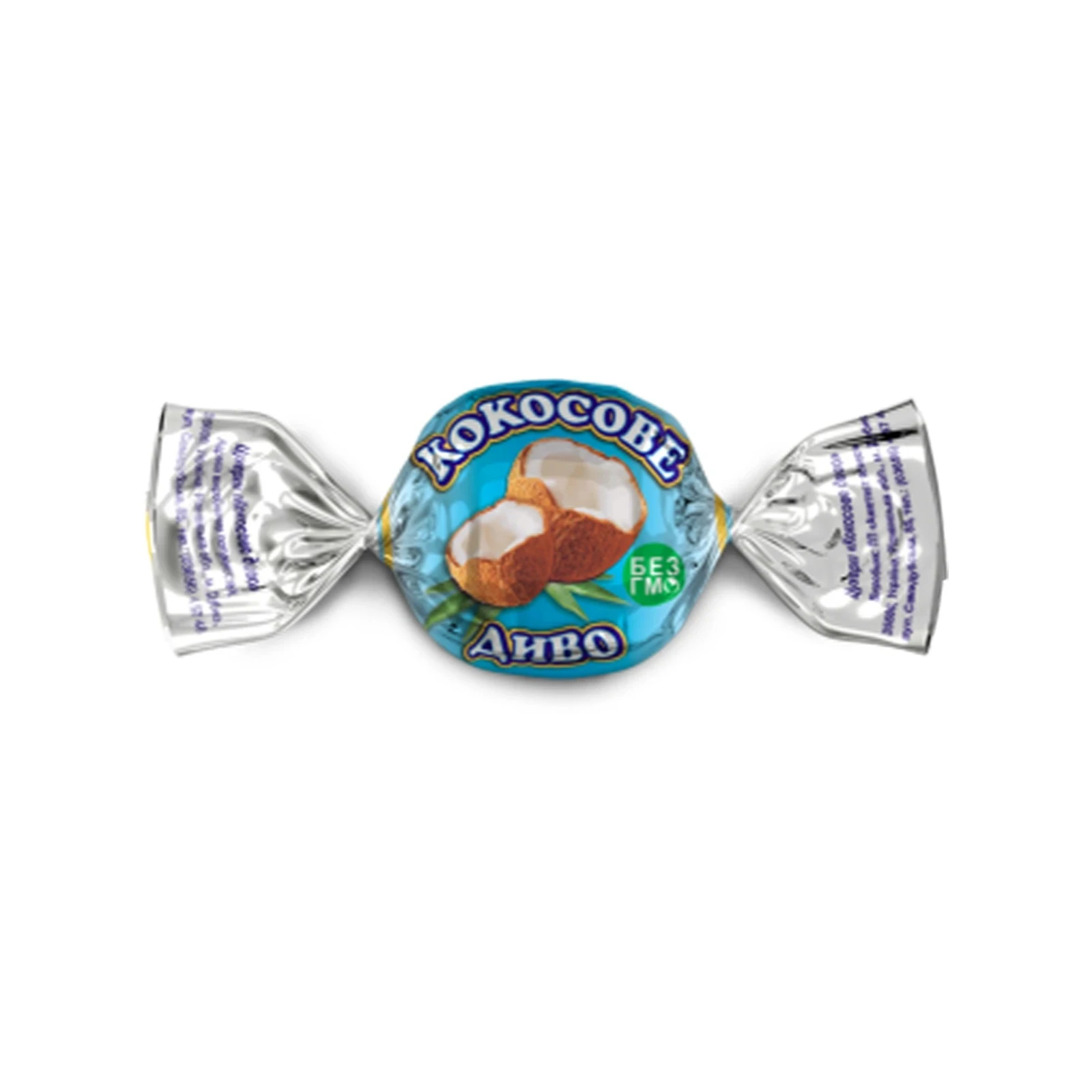 Цукерки Аметист плюс Кокосове диво в глазурі Фото №:1