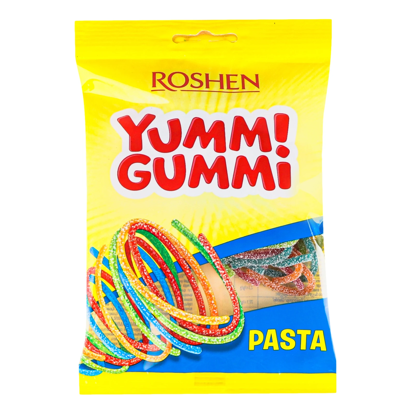 Цукерки желейні Roshen Yummi Gummi Pasta 70г Фото №:1