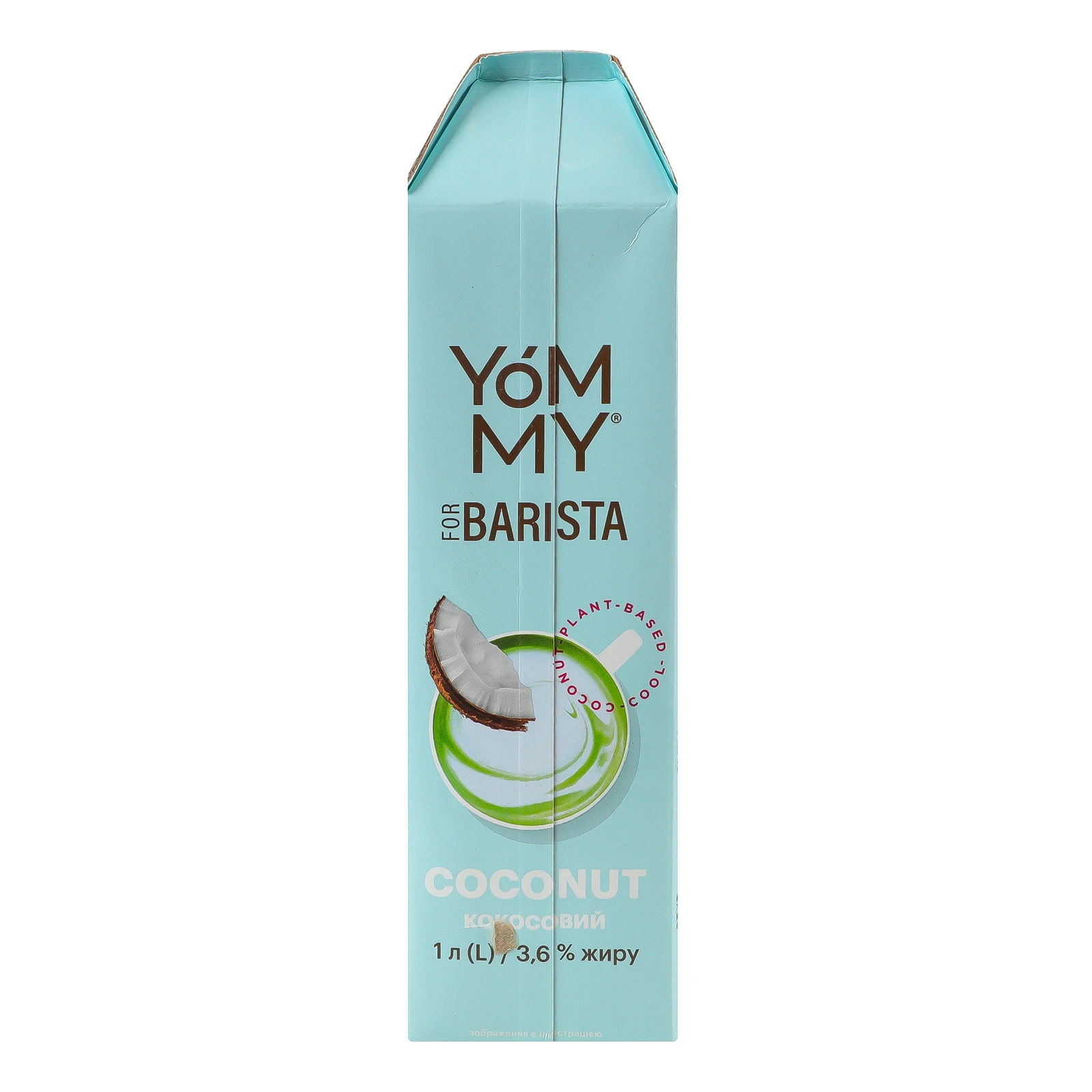 Напій Yommy кокосовий ультрапастеризований 3.6% 1л фото 2