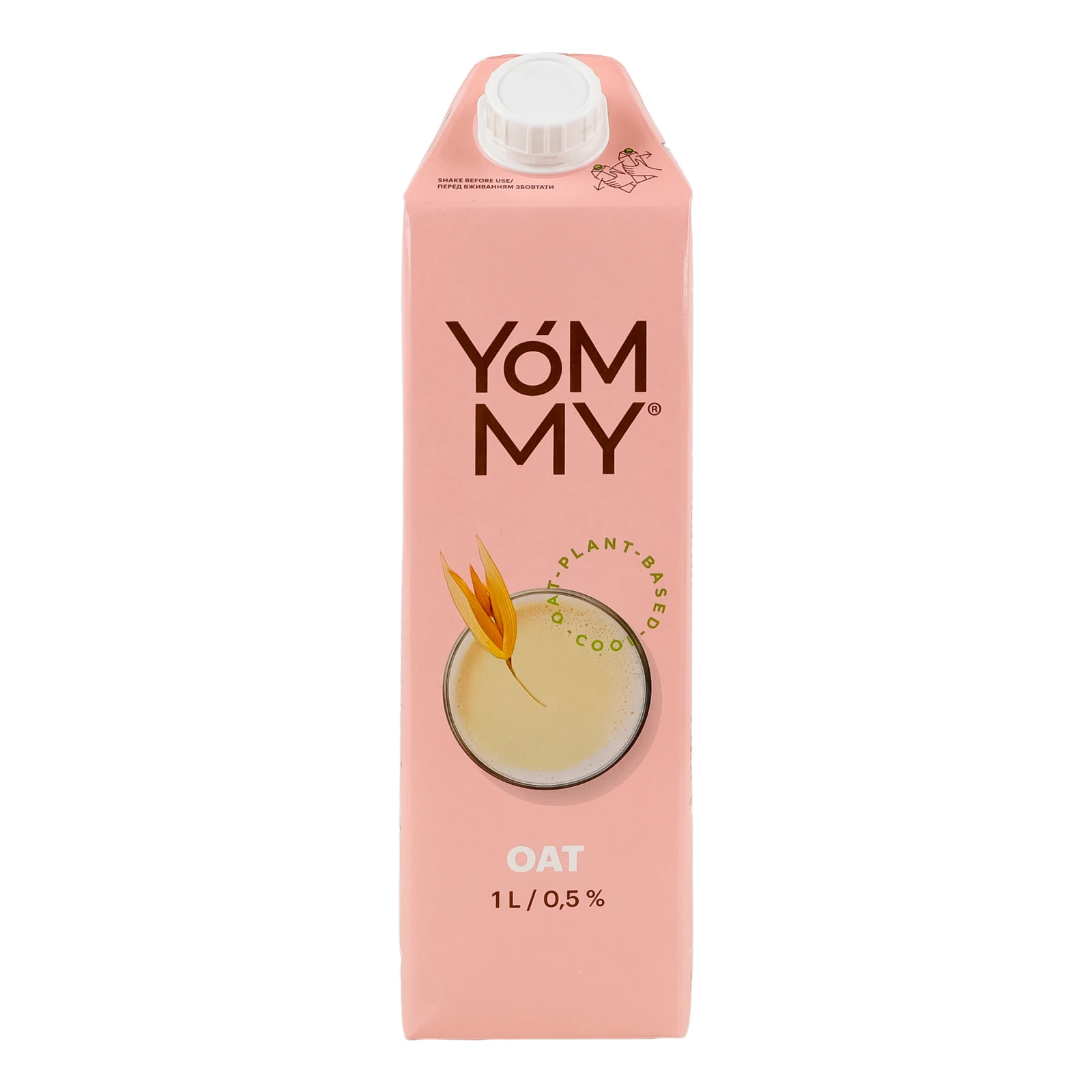 Напій Yommy вівсяний 0.5% 1л Фото №:1