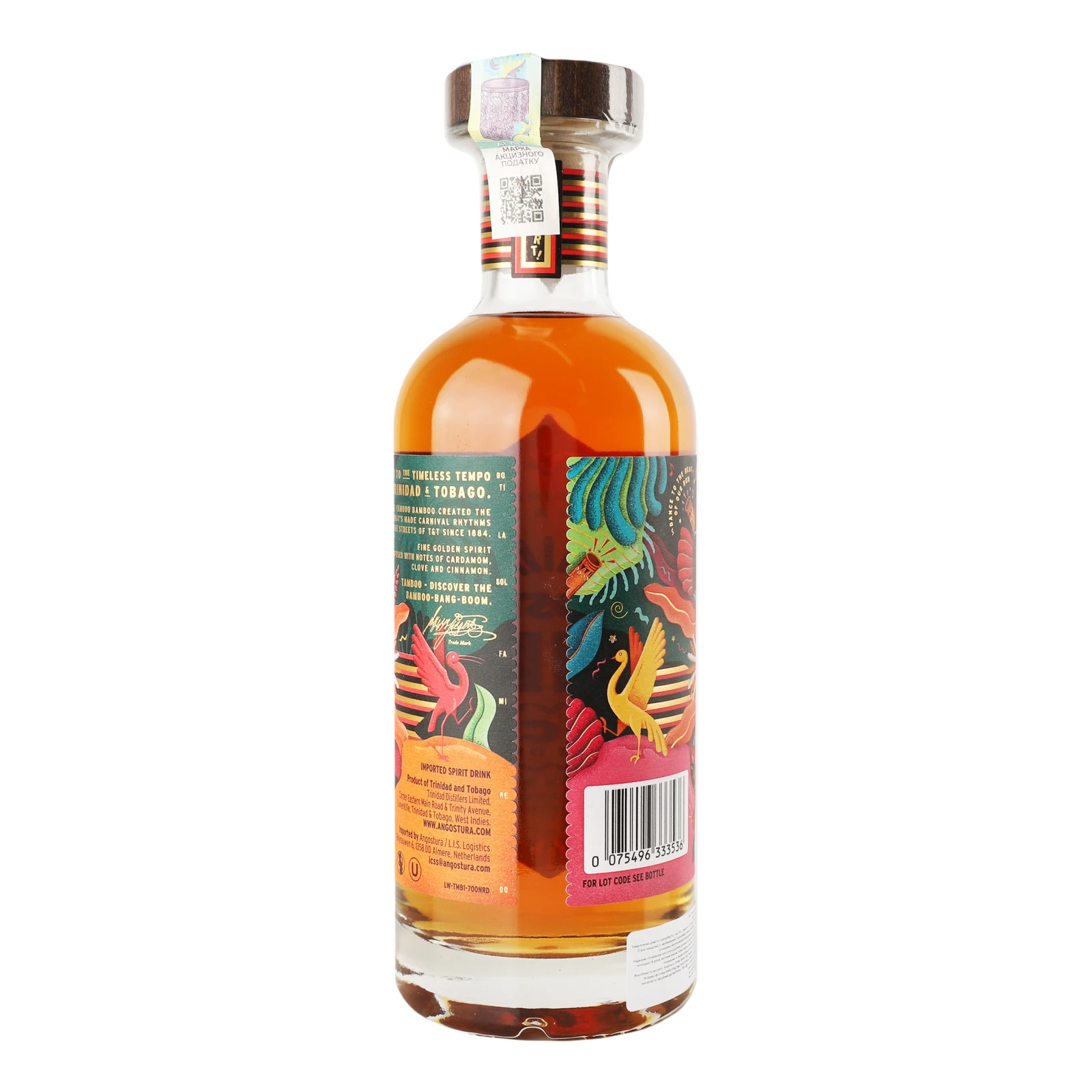 Ром Angostura Tamboo Spiced 40% 0.7л фото 2