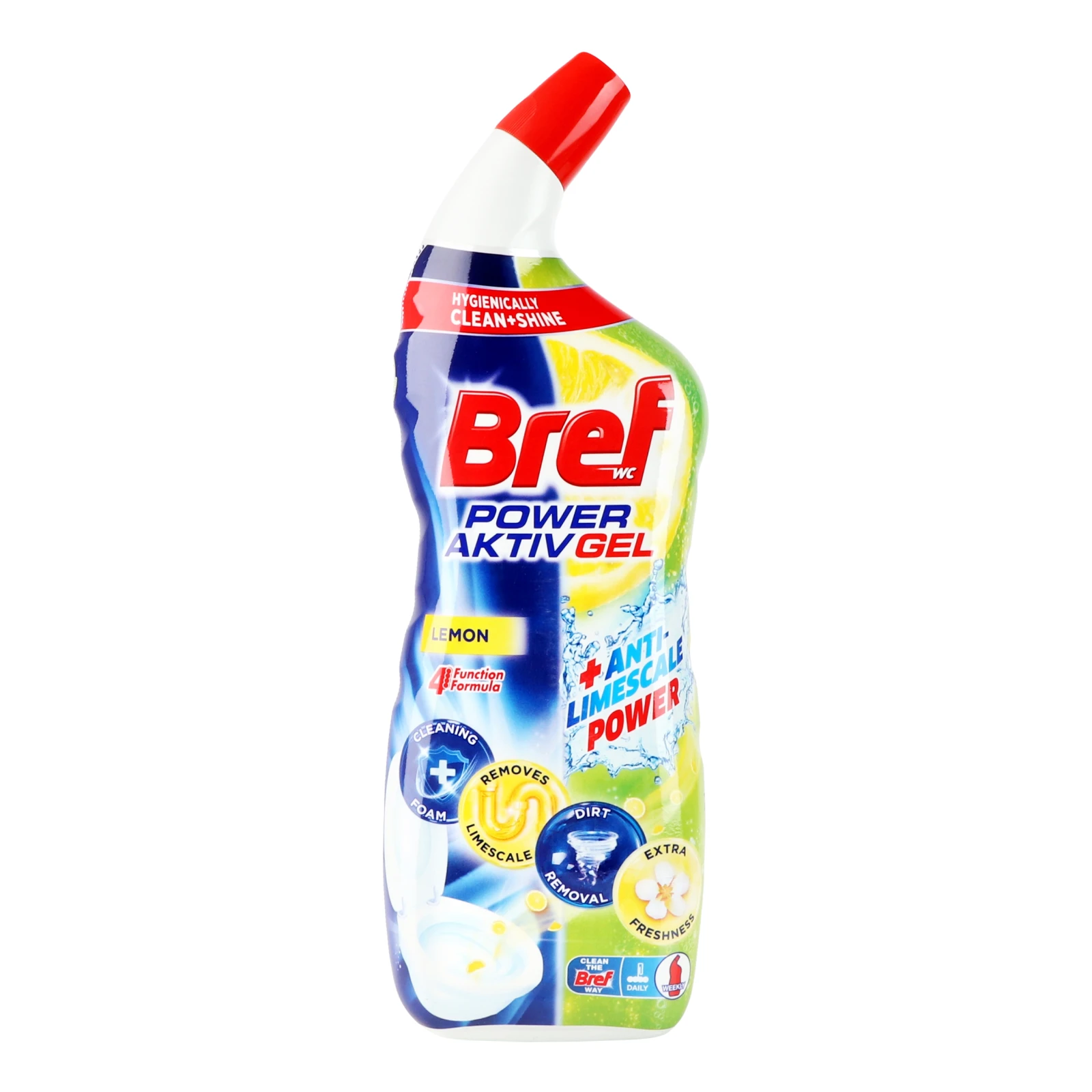 Засіб для чищення Bref Power Aktiv Gel Lemon для унітазу 700мл