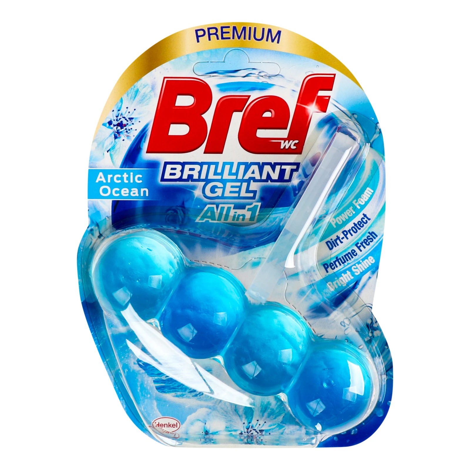 Засіб для чищення Bref Brilliant Gel Arctic Ocean All in 1 для унітазу 42г Фото №:1