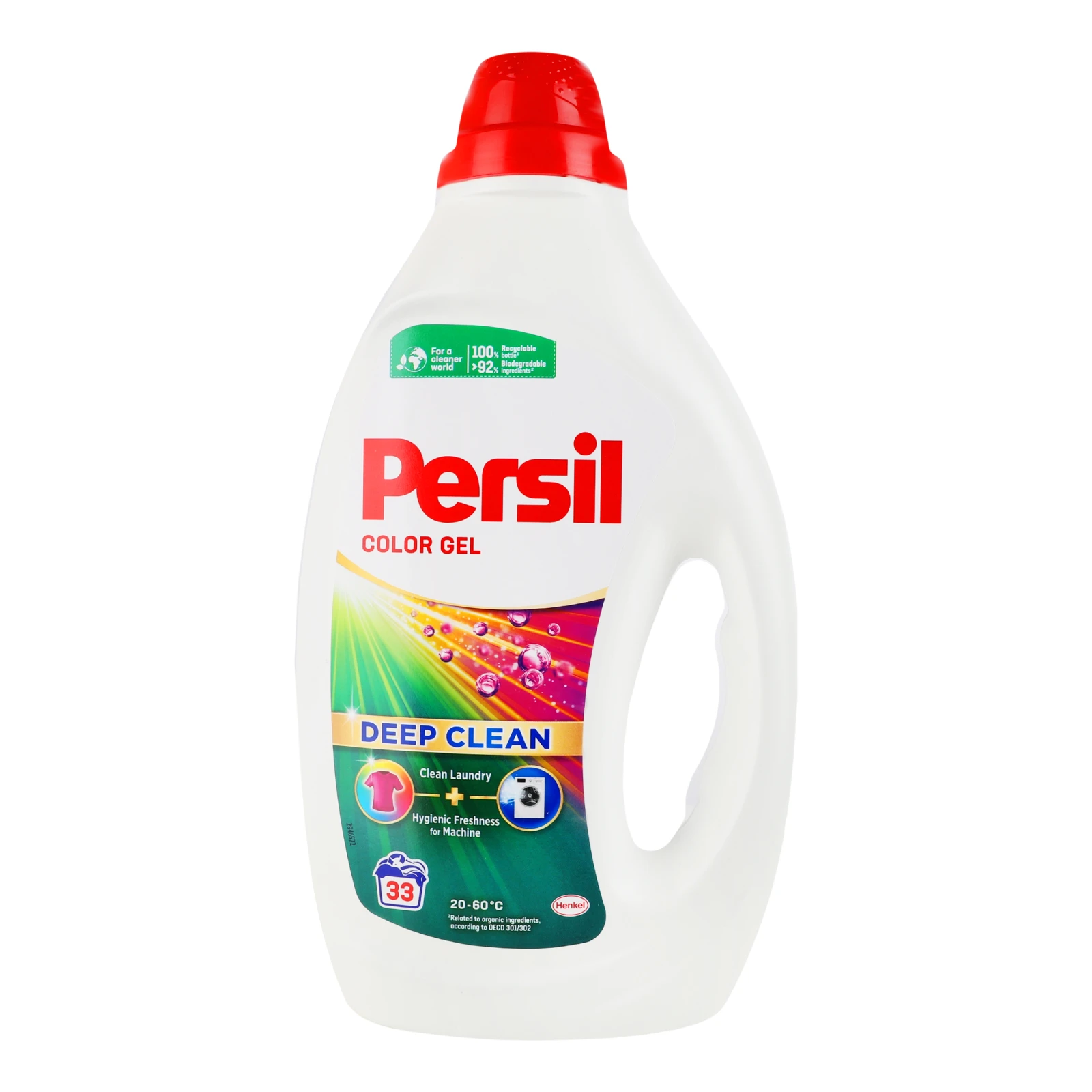 Засіб для прання Persil Color Gel Deep Clean рідкий концентрований 1.485л Фото №:1