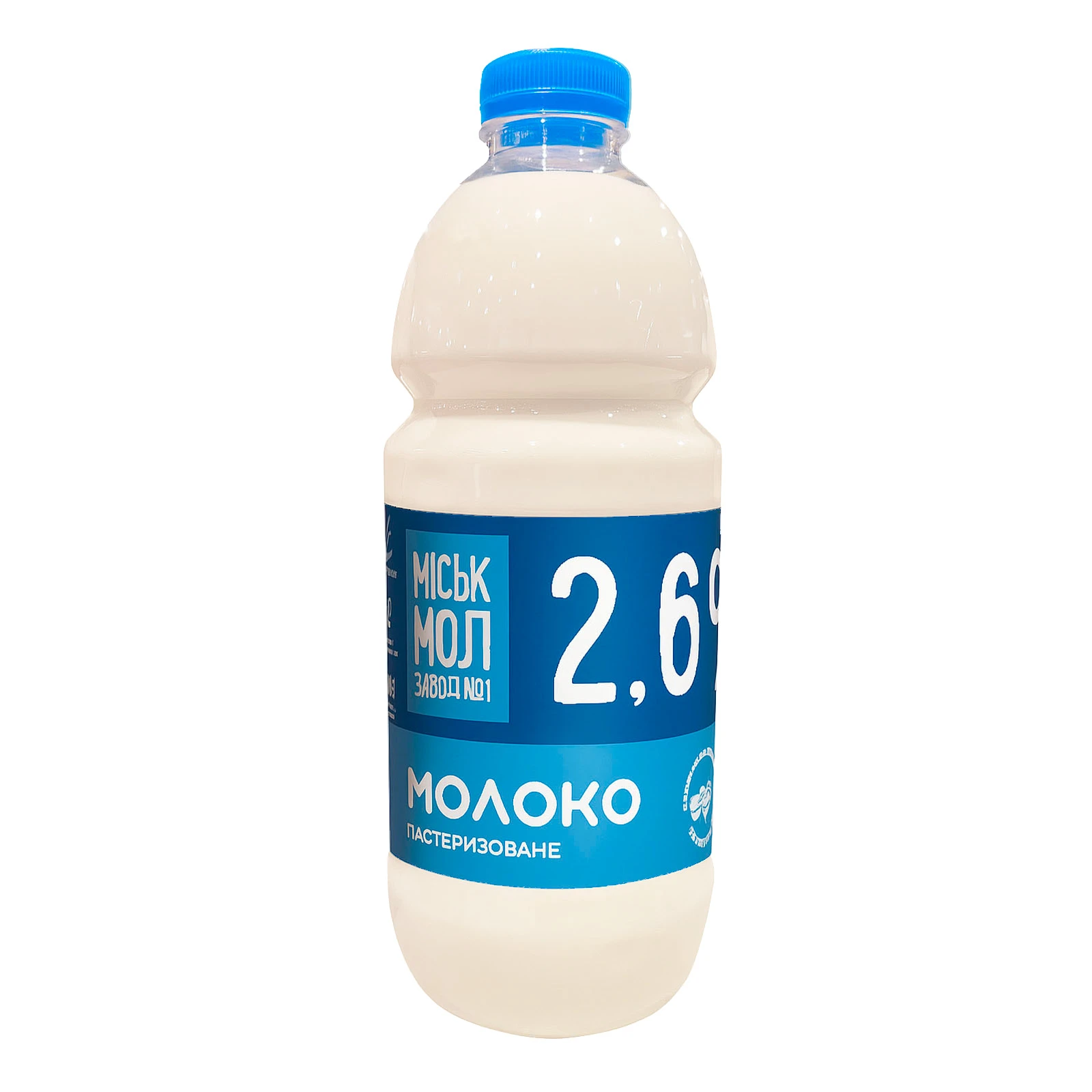 Молоко Міськмолзавод №1 2.6% 1500г Фото №:1