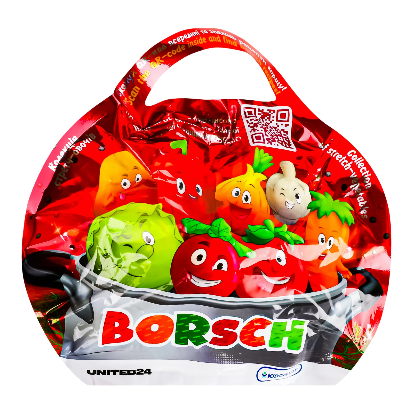 Стретч-іграшка Borsch №41/СN23 у вигляді овочу для дітей від 3-х років 1шт Фото №:1