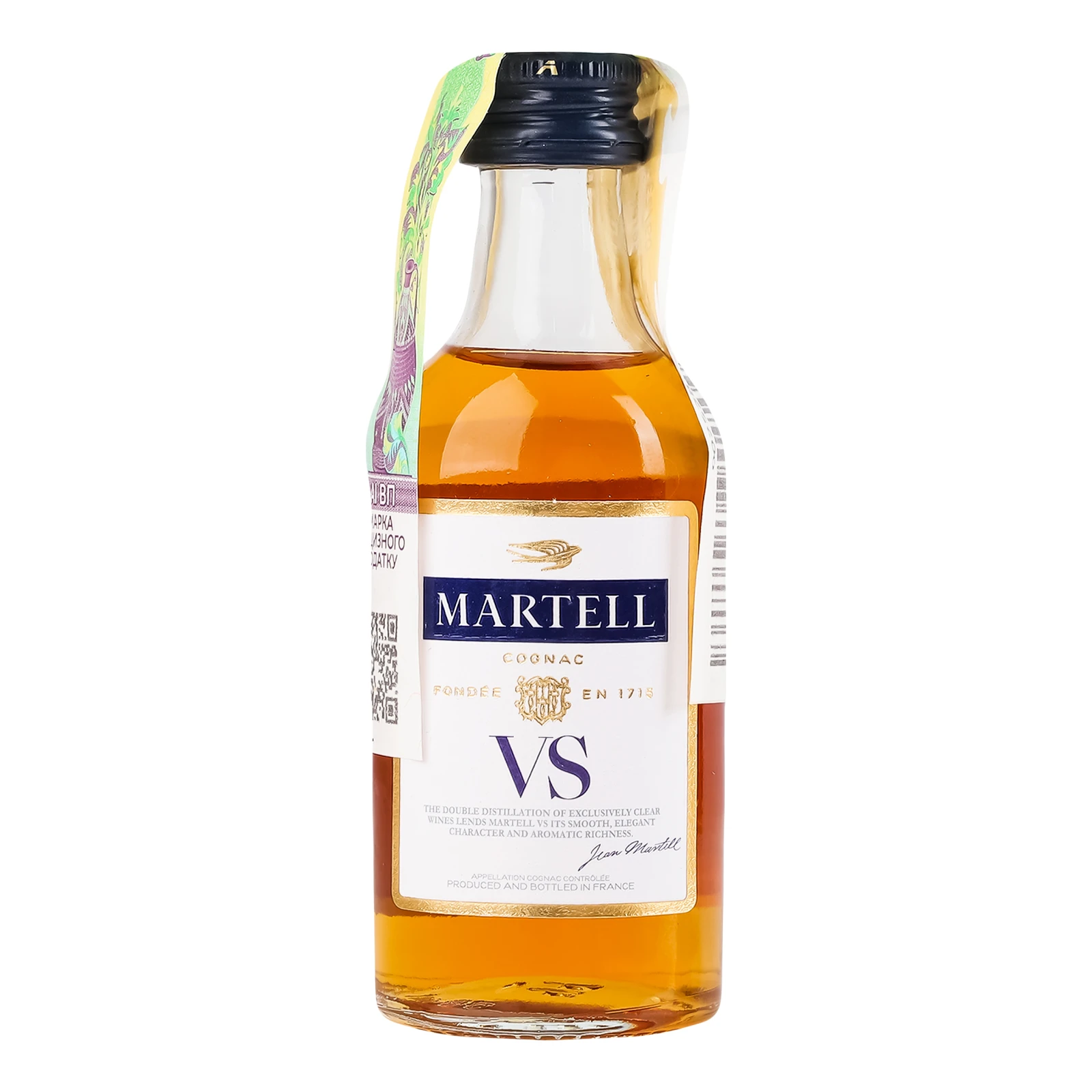 Коньяк Martell VS 40% 0.05л Фото навігації №:1