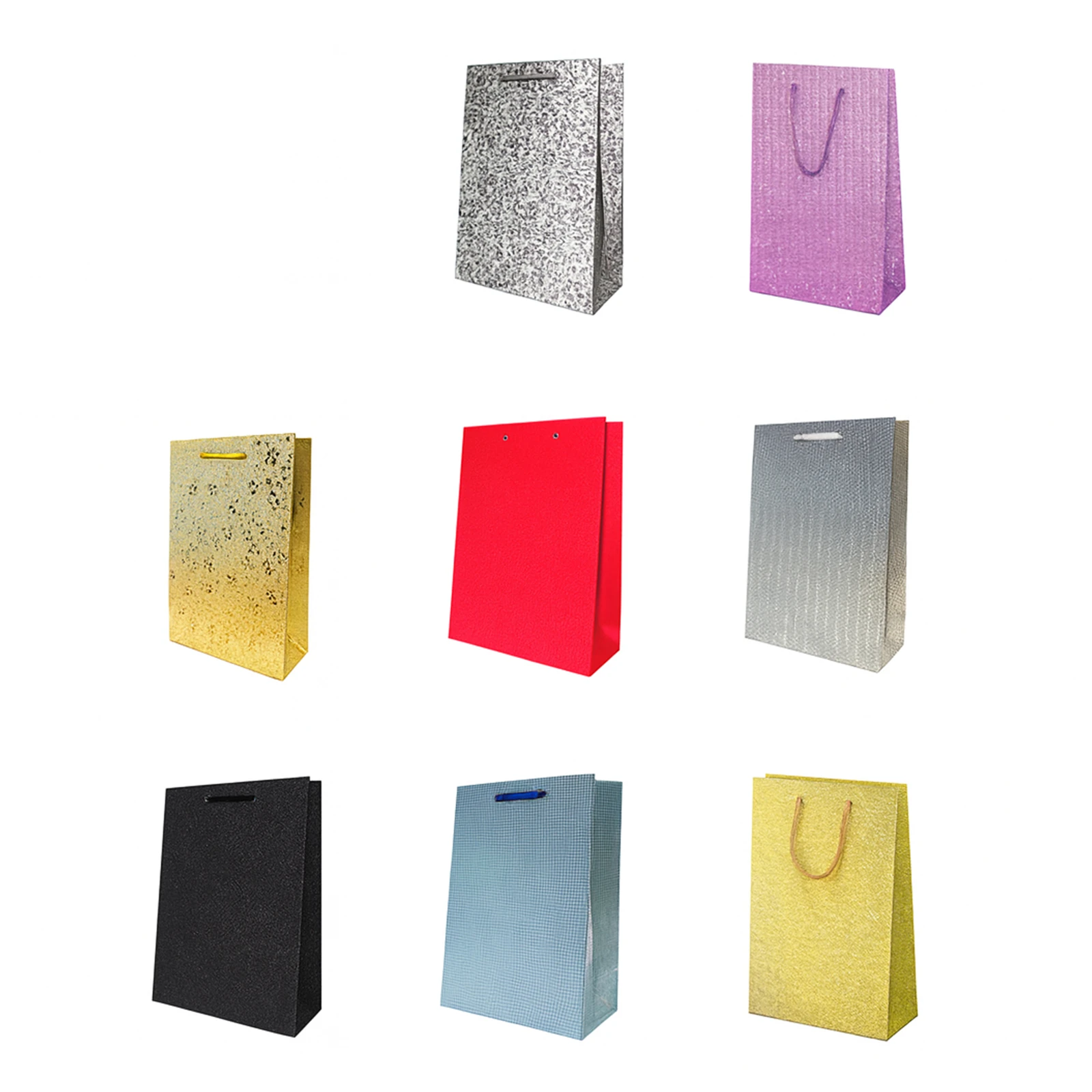 Пакет паперовий 255х170х70мм текстурний Фото №:1