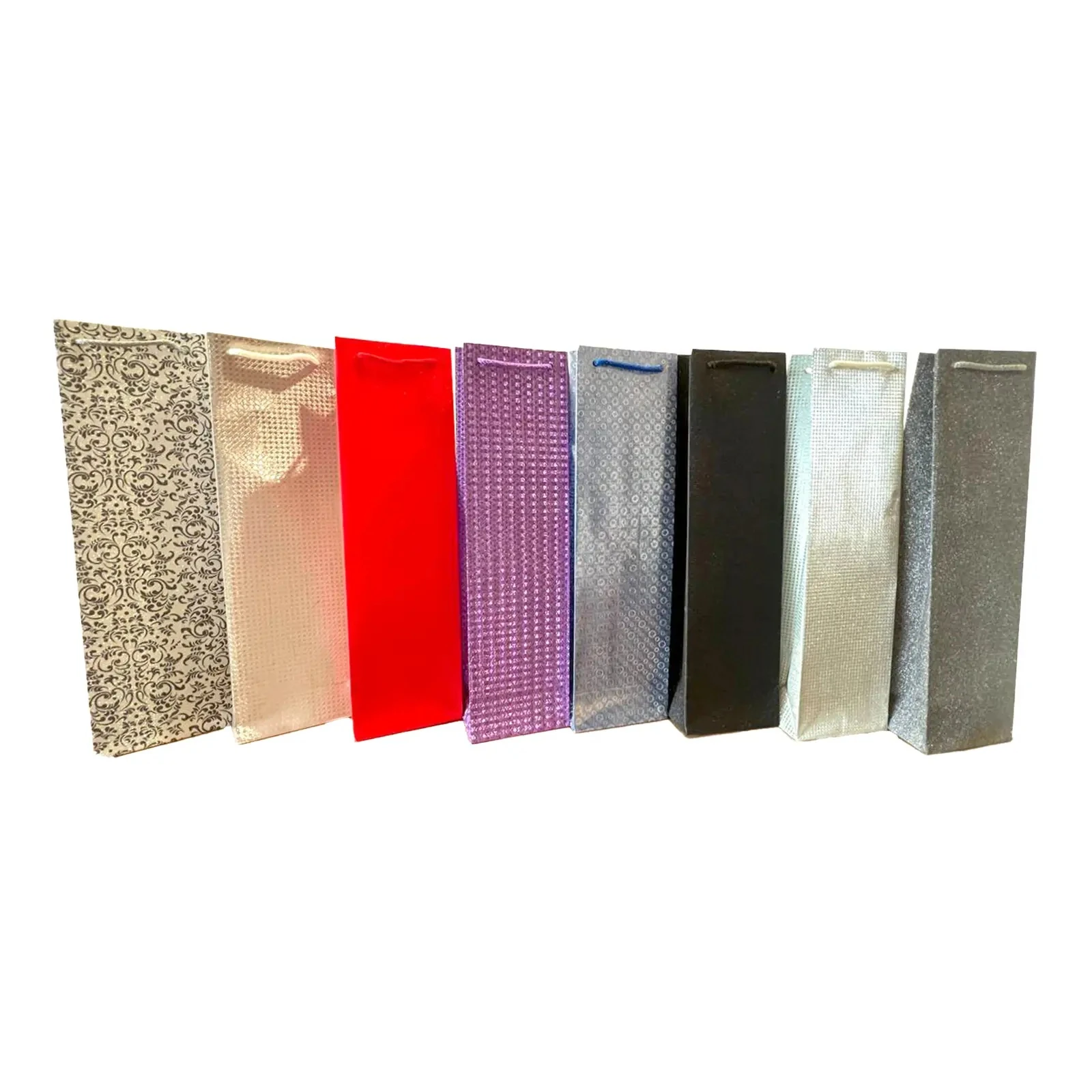 Пакет паперовий 390х110х80мм текстурний Фото №:1