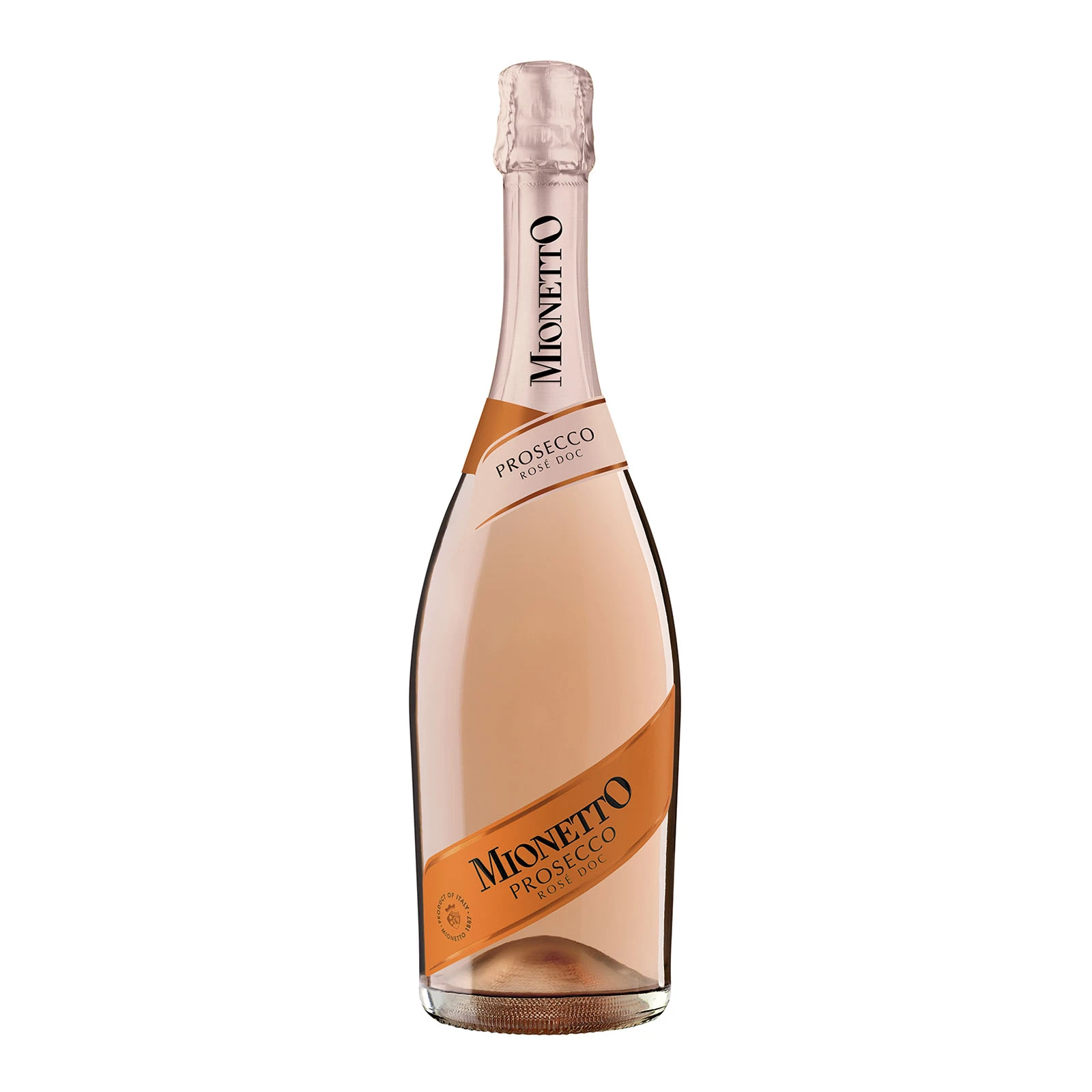 Вино ігристе Mionetto Prosecco Rose D.O.C Millesimato рожеве екстрасухе 11% 0.75л