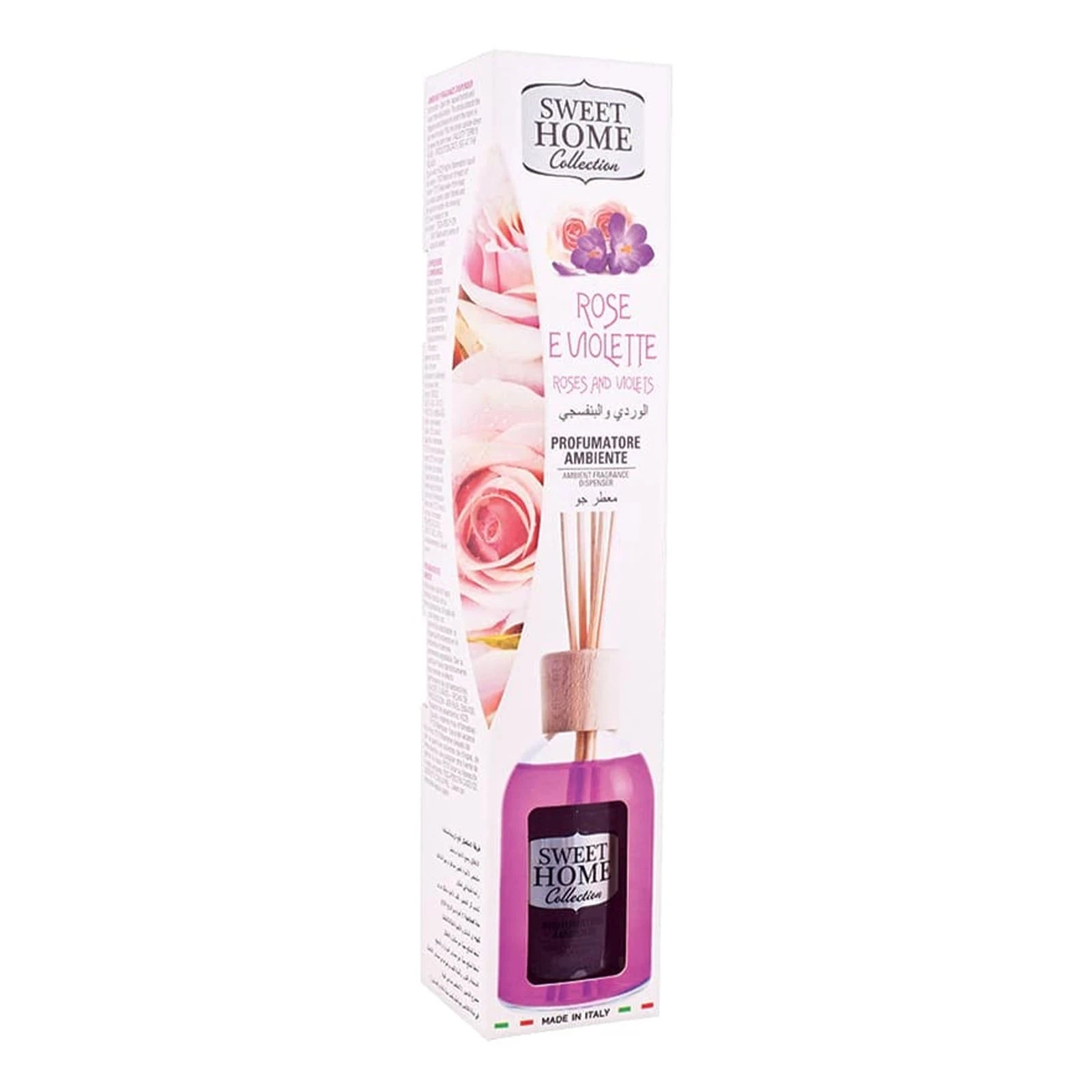 Ароматизатор для дому Sweet Home Rose e Violette 100мл Фото навігації №:1