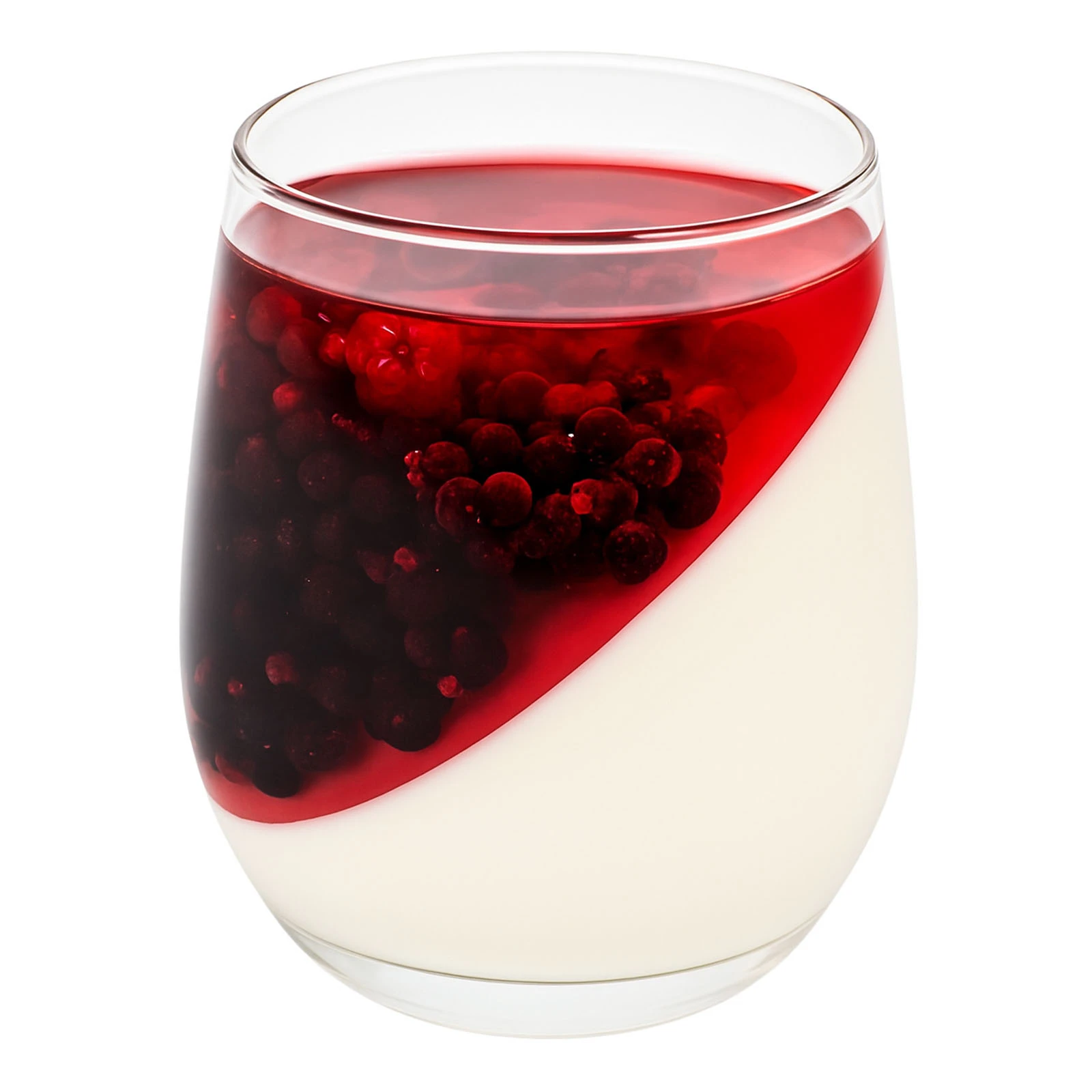 Панакота з чорною смородиною Фото №:1