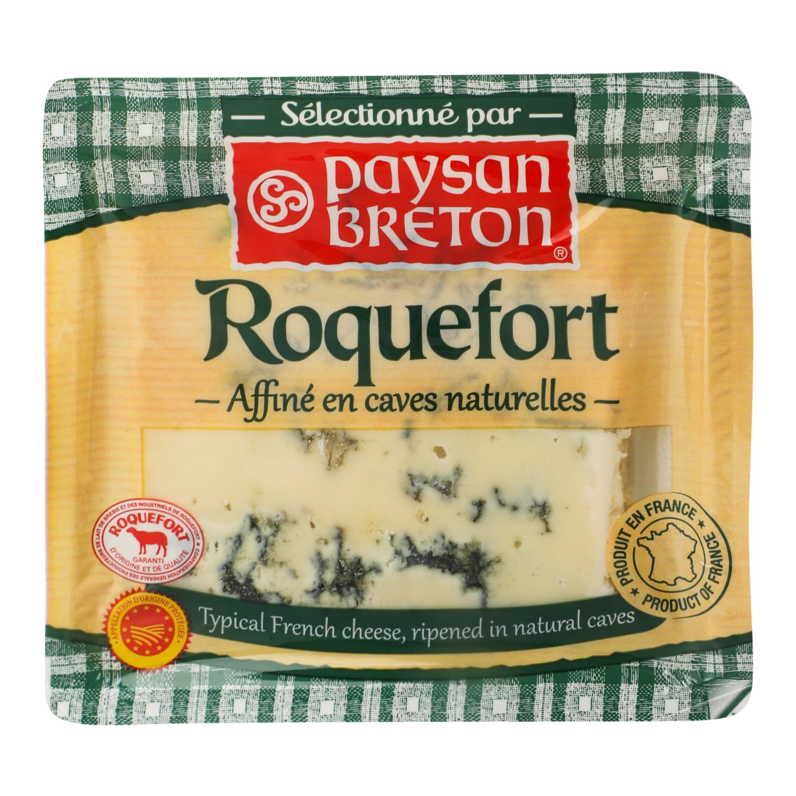 &Сир Рокфор Paysan Breton 100г 52% Фото №:1