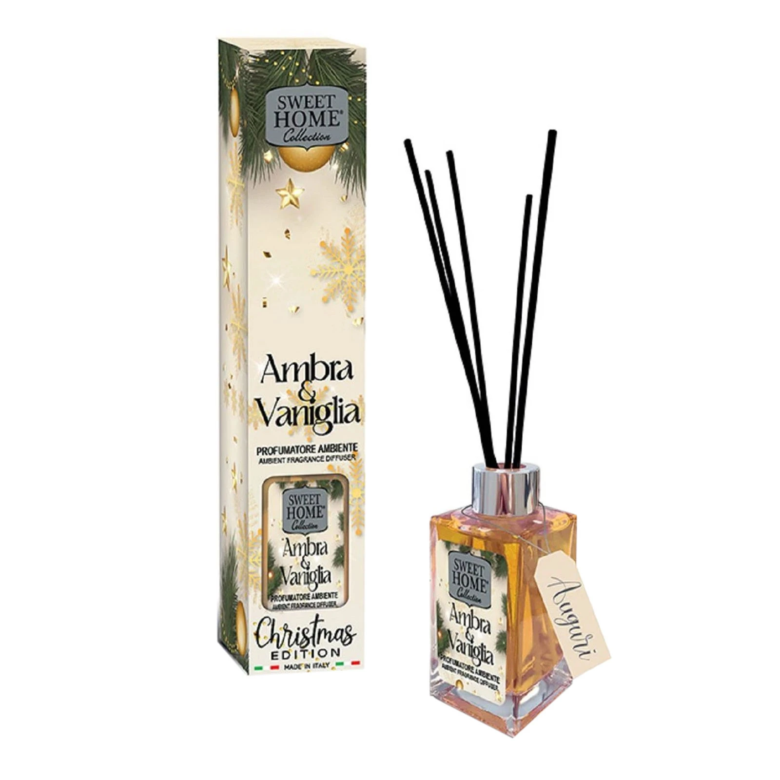 Ароматизатор Sweet Home Ambra & Vanilla 100мл Фото №:1