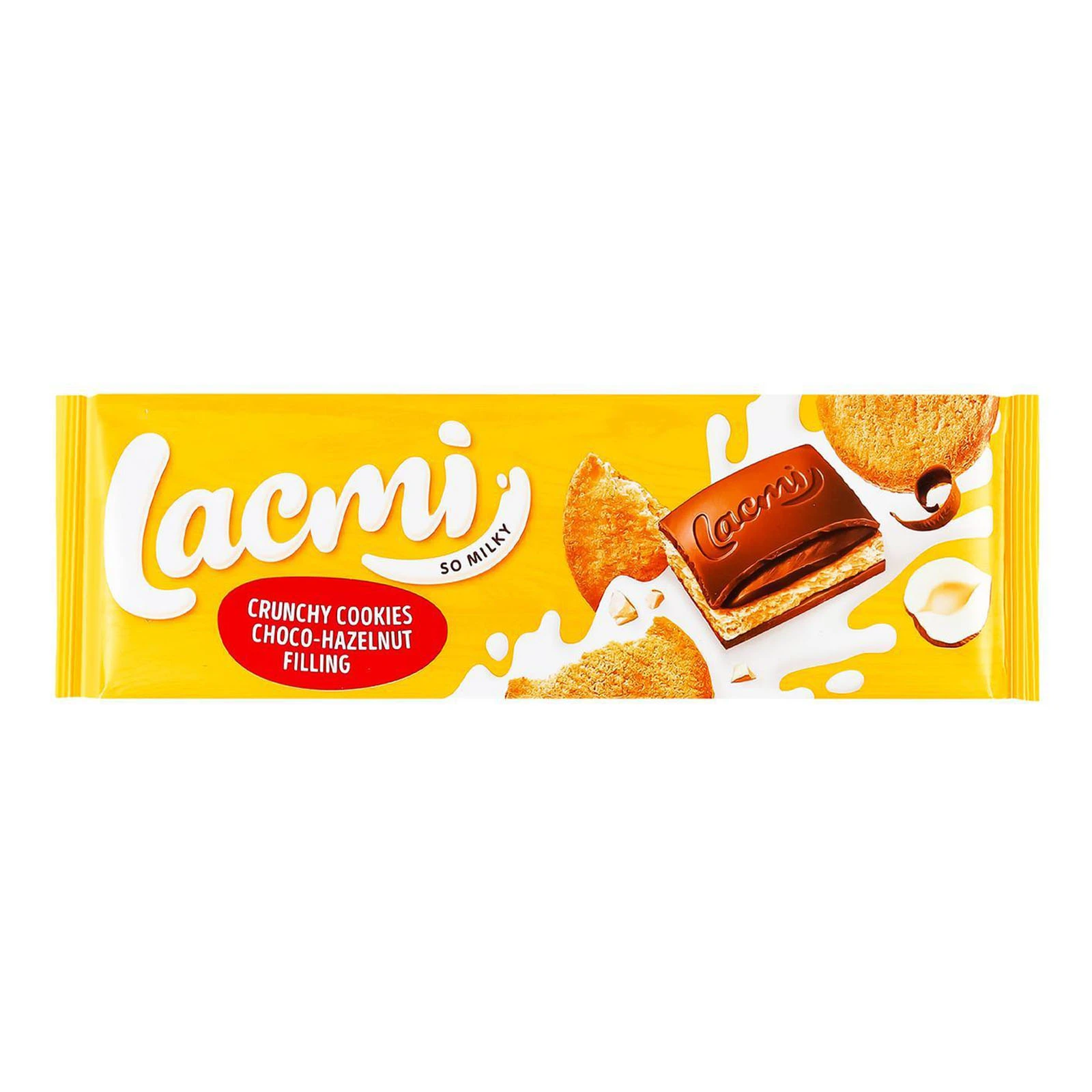 Шоколад Roshen 100г Lacmi молочний з мол.нач. та печивом Акція Фото №:1