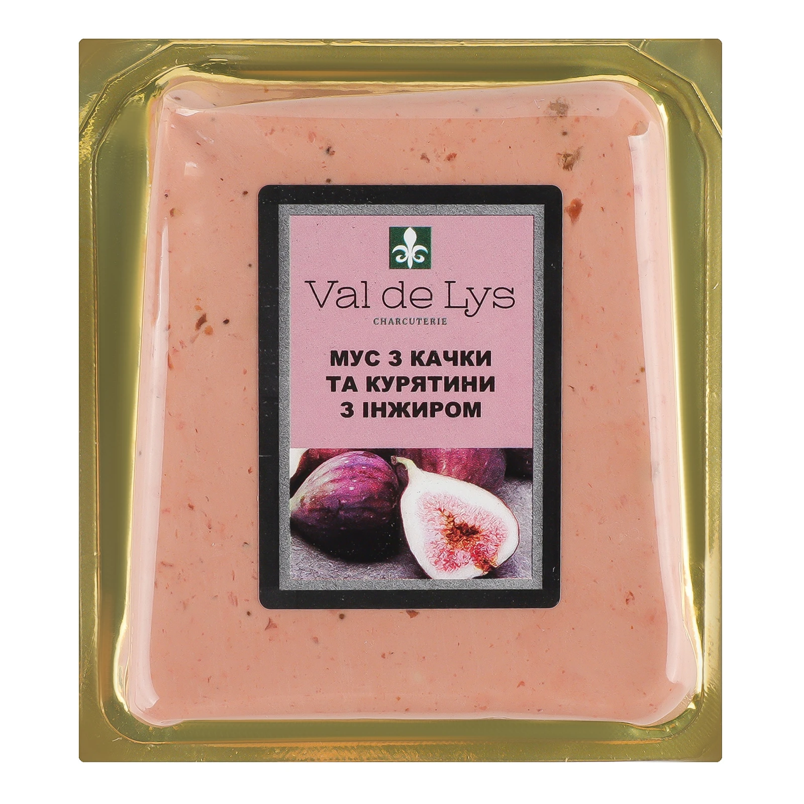 Мус Val de Lys з качки та курятини з інжиром 170г Фото №:1