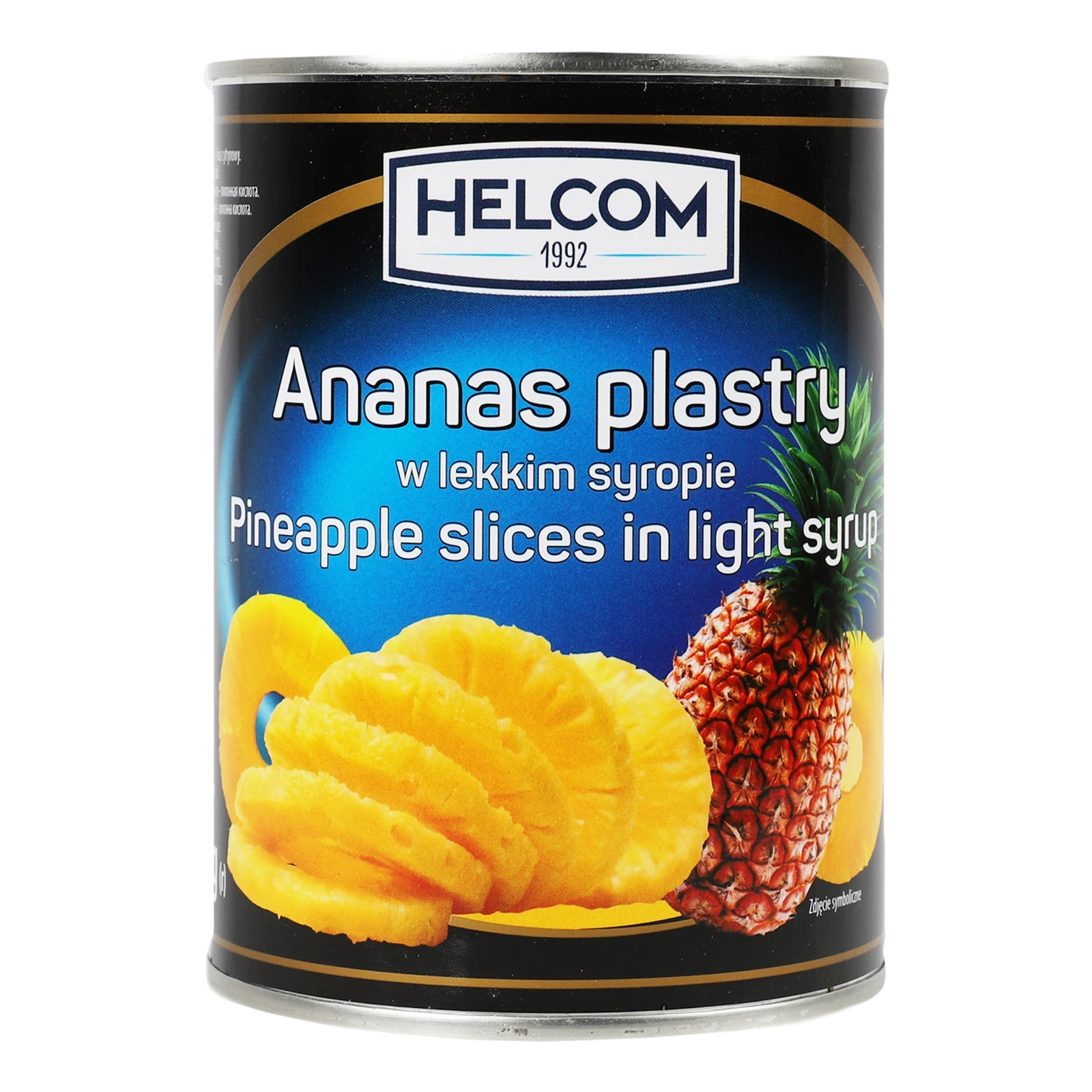 Ананаси Helcom кільця в легкому сиропі 565г Фото №:1