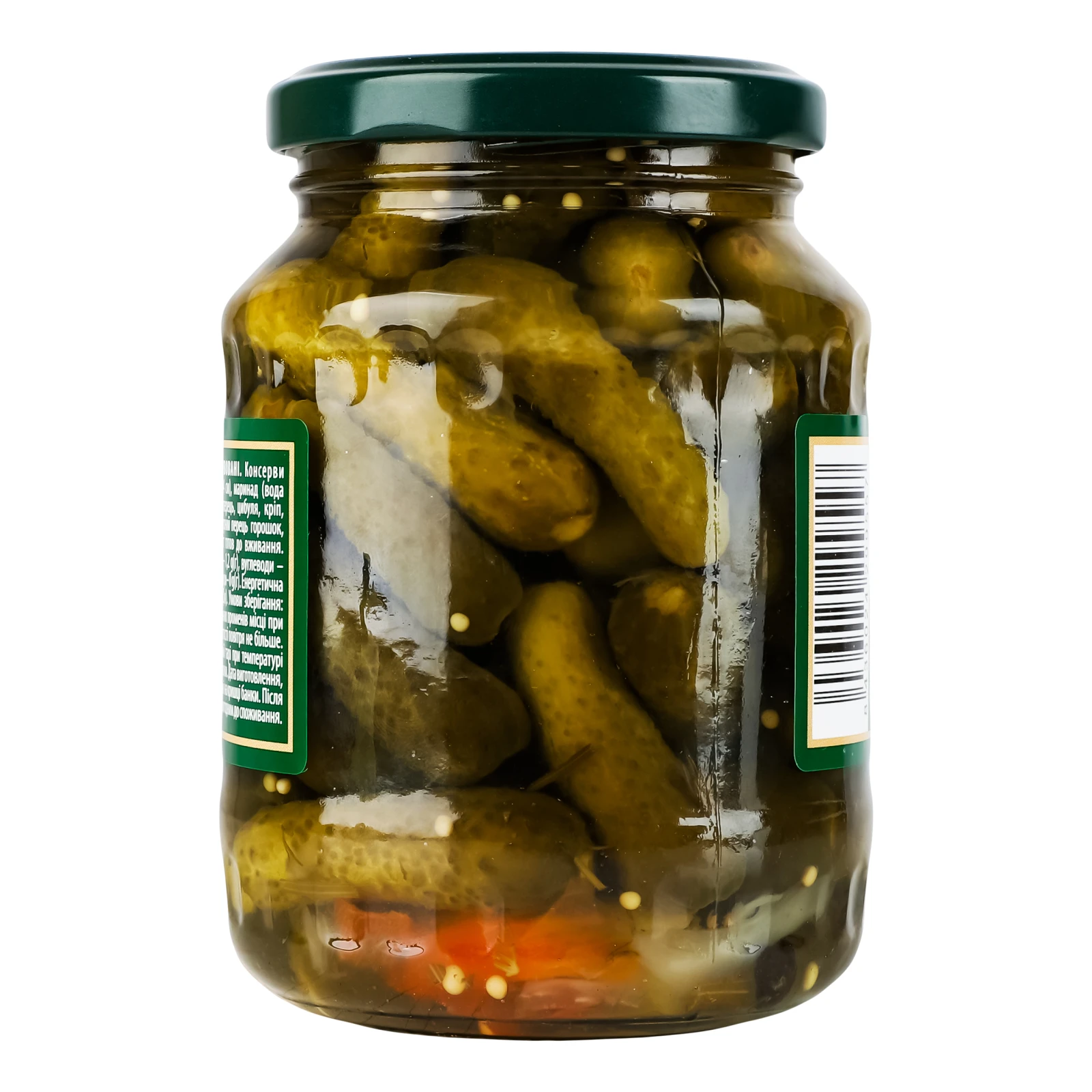 Огірки Iberica Пікулі мариновані 350г Фото №:2