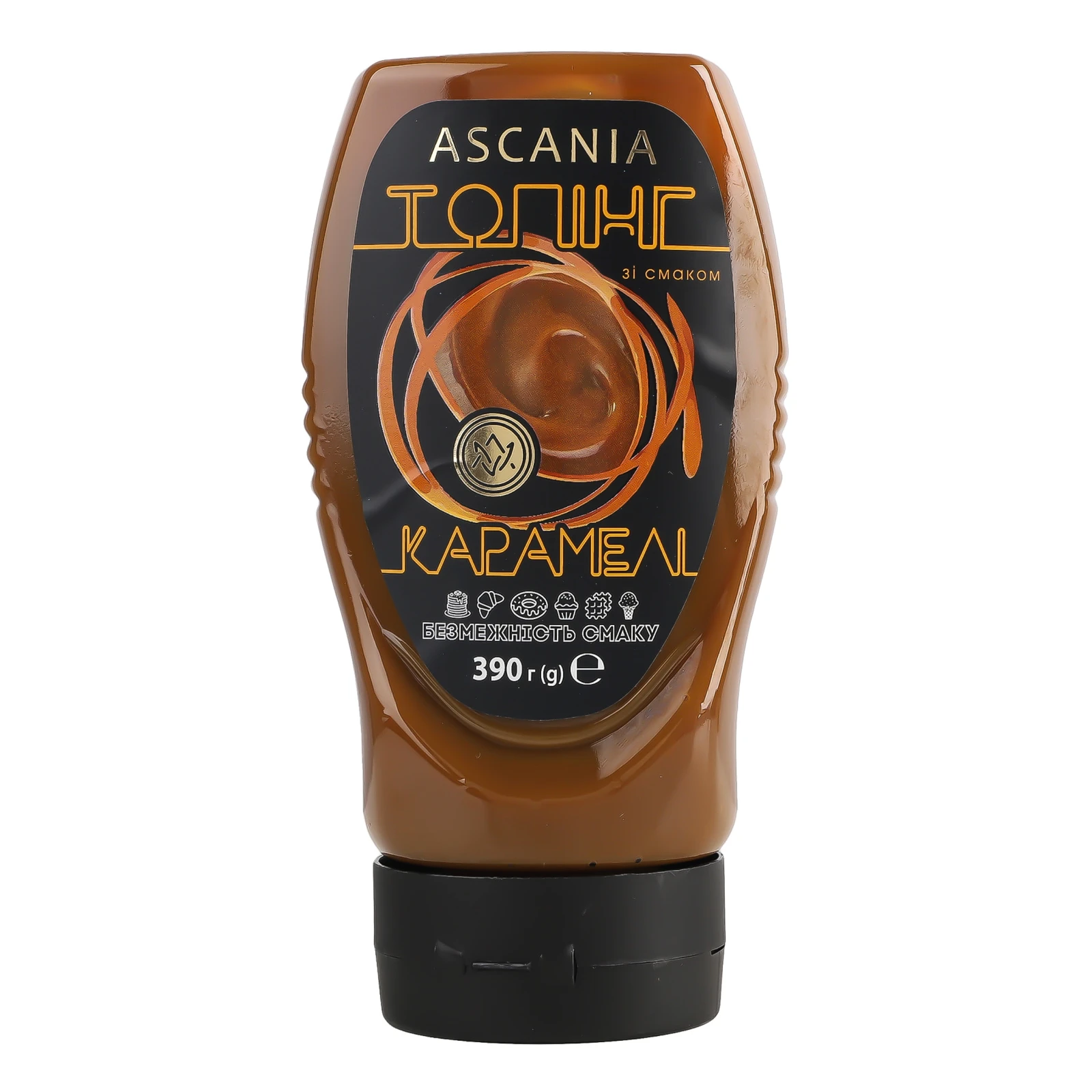 Топінг Ascania зі смаком карамелі 390г Фото навігації №:1