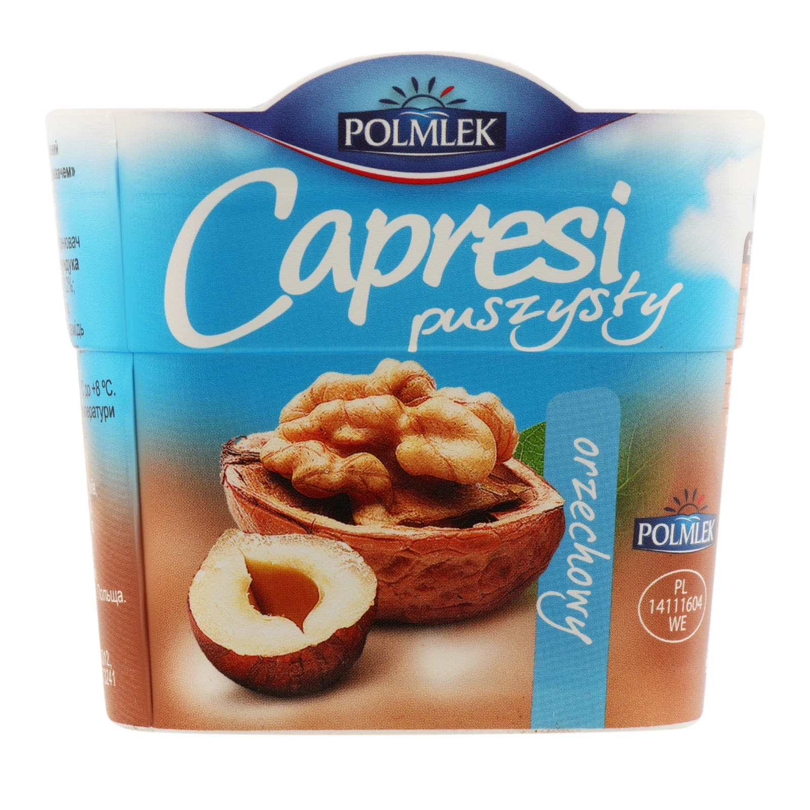 Крем сирковий Polmlek Capresi з горіховим наповнювачем 17% 150г Фото №:1