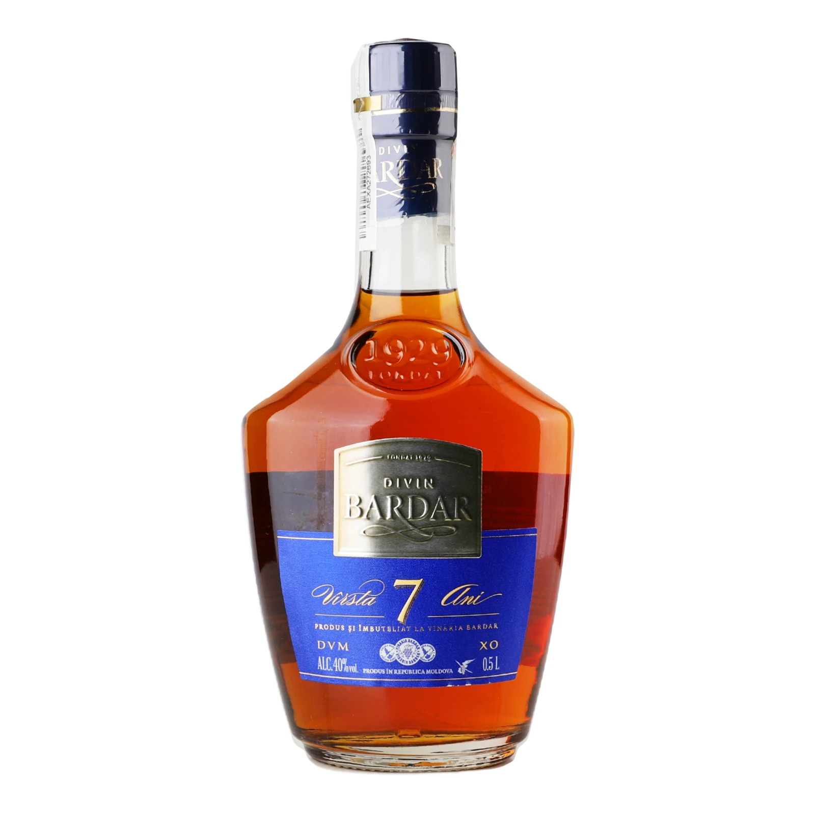 Дівін Bardar XO 7 років 40% 0.5л