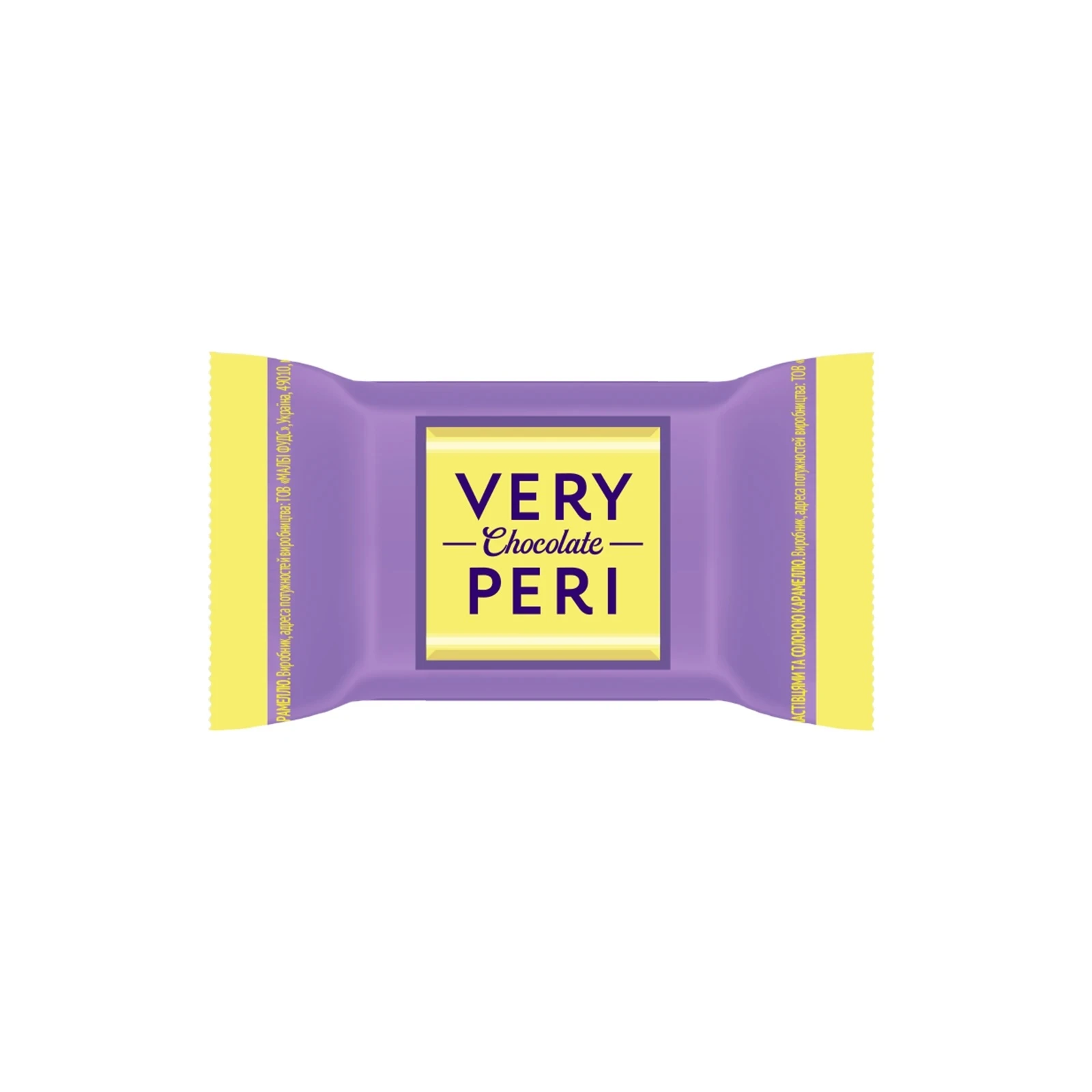 Цукерки Millennium Very Peri молочні з арах,родз,злак.пластів. та солон. карамеллю Фото №:1