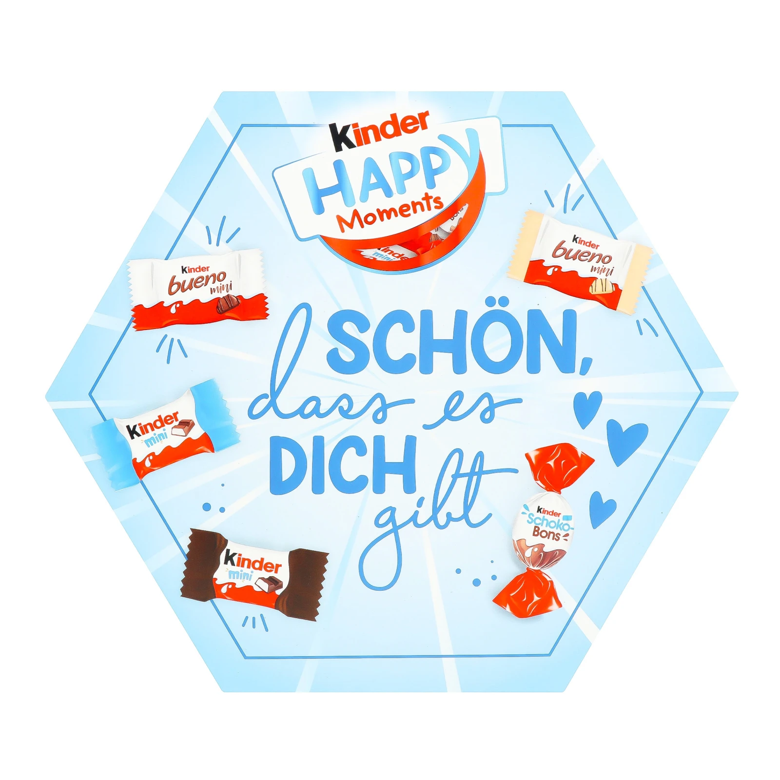 Набір кондит. виробів Kinder 161г Happy Moments Mini Mix Фото №:1