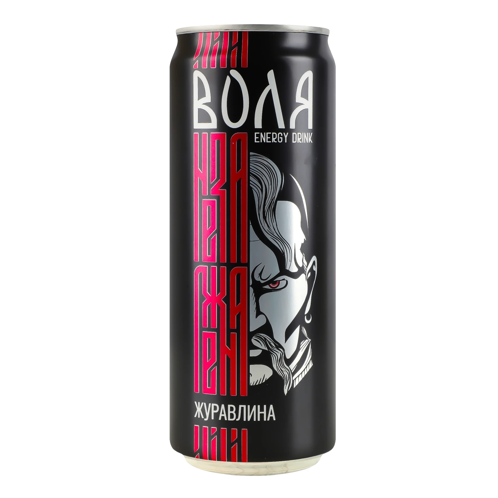 Напій енергетичний Моршинська Воля безалкогольний середньогазований пастеризований Журавлина 0.33л Фото №:1