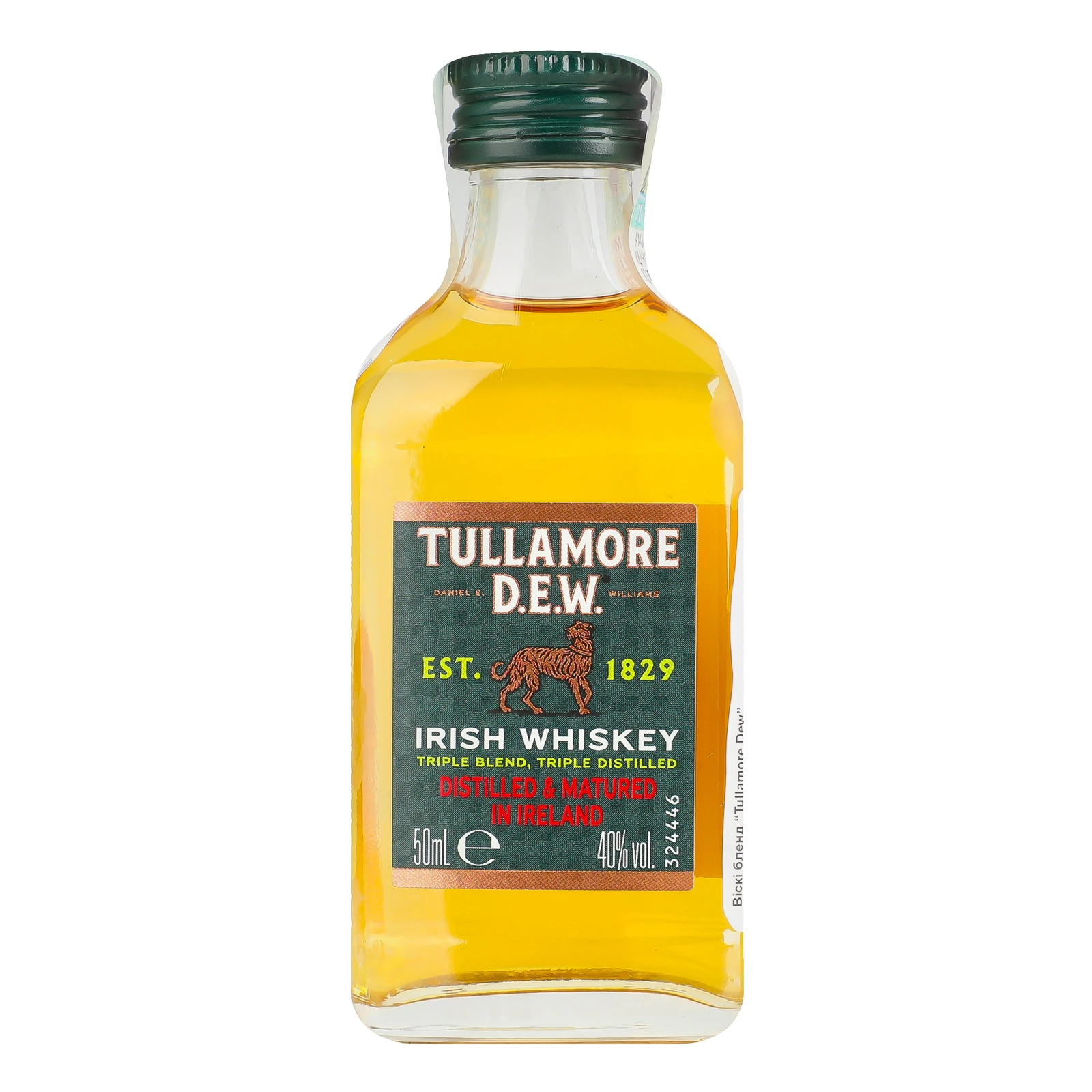 Віскі Tullamore Dew бленд 40% 0.05л
