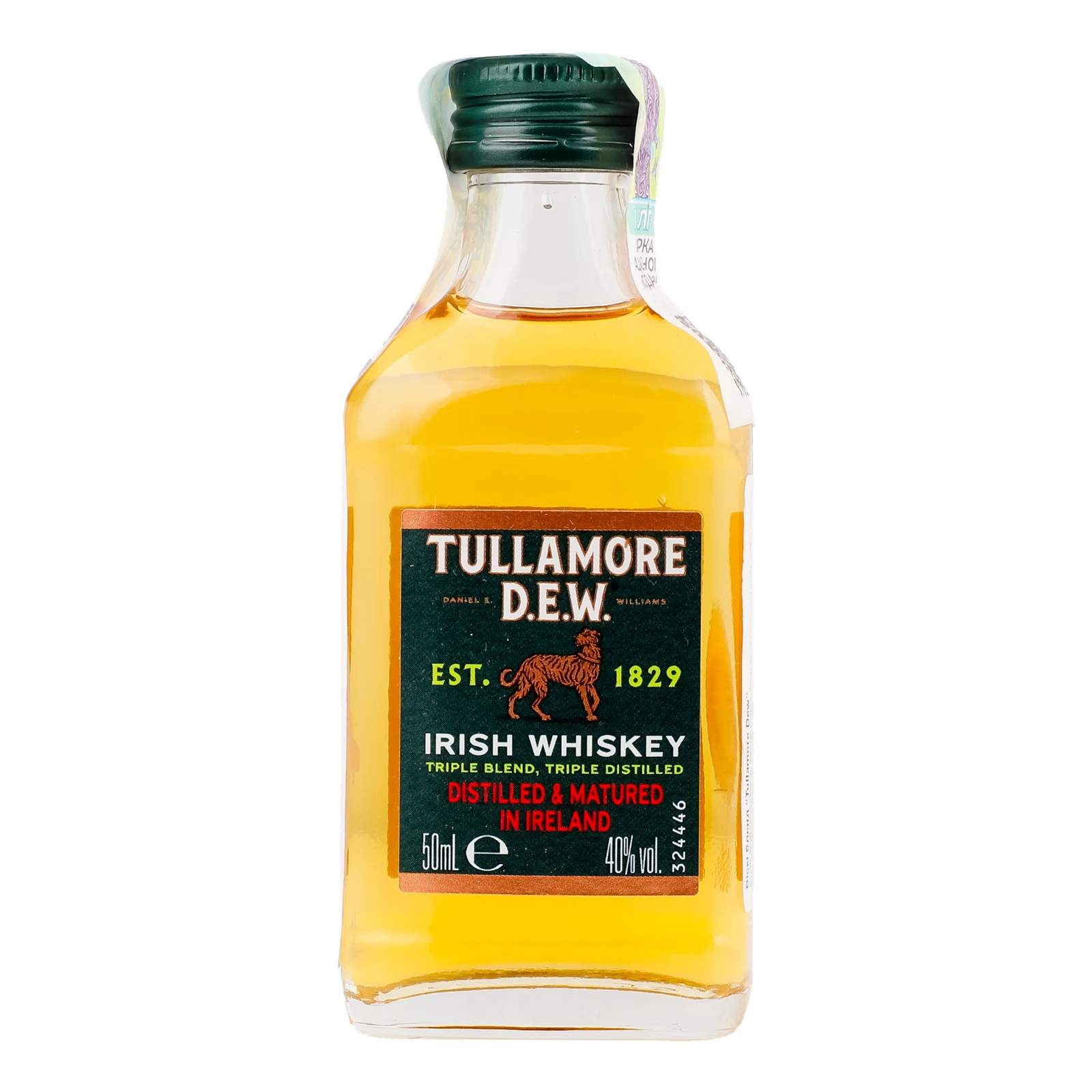 Віскі Tullamore Dew 40% 0.05л Фото №:1